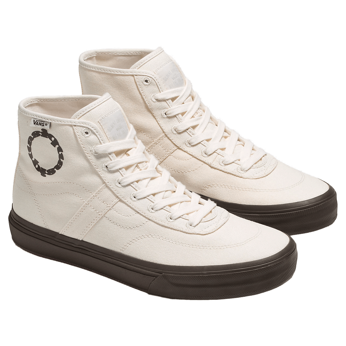 Vans X Quasi Crockett High Decon Shoe White Pacific Boarder Vans X Quasi Crockett High Decon Shoe White Pacific Boarder