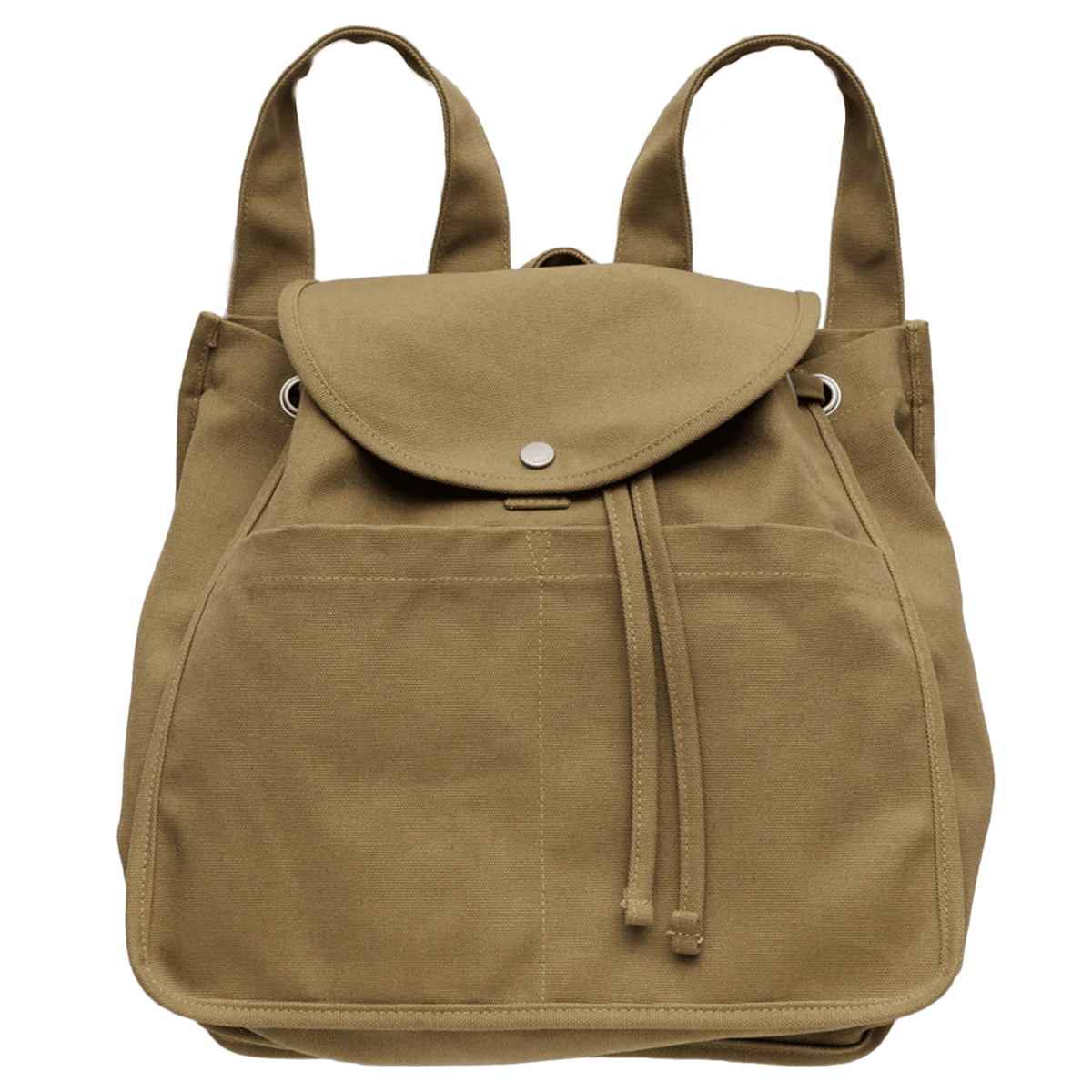 Baggu Drawstring Backpack Dark Khaki