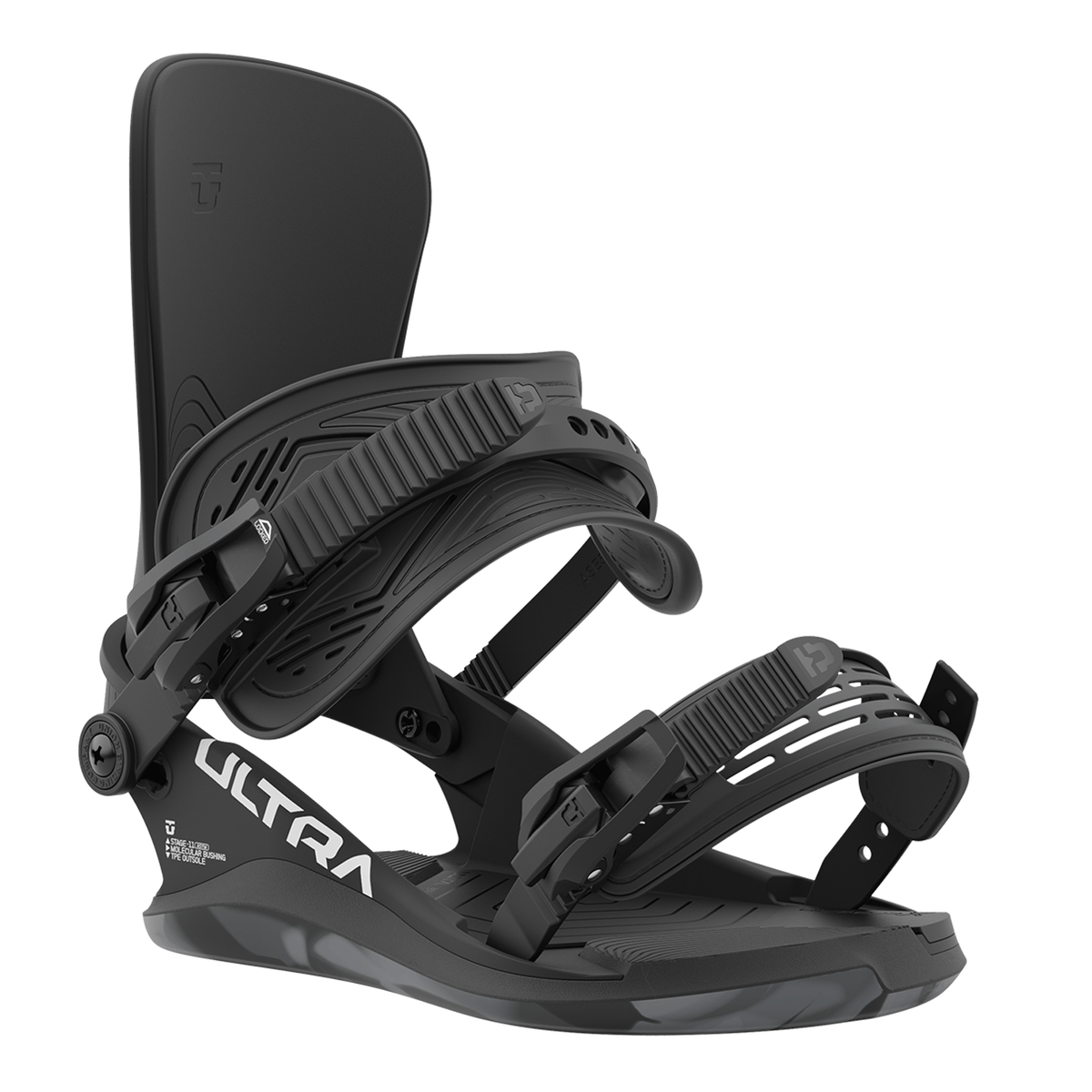 Union Men's Ultra Snowboard Bindings 2024 Black Pacific Boarder