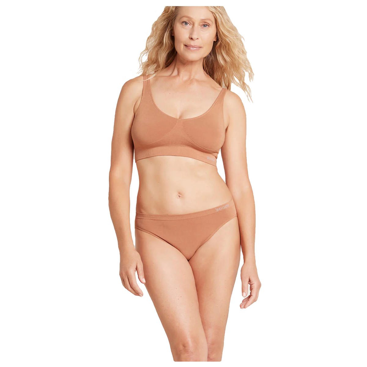 Boody Ecowear for Adult Women's Classic Bikini - Nude 2 - Medium
