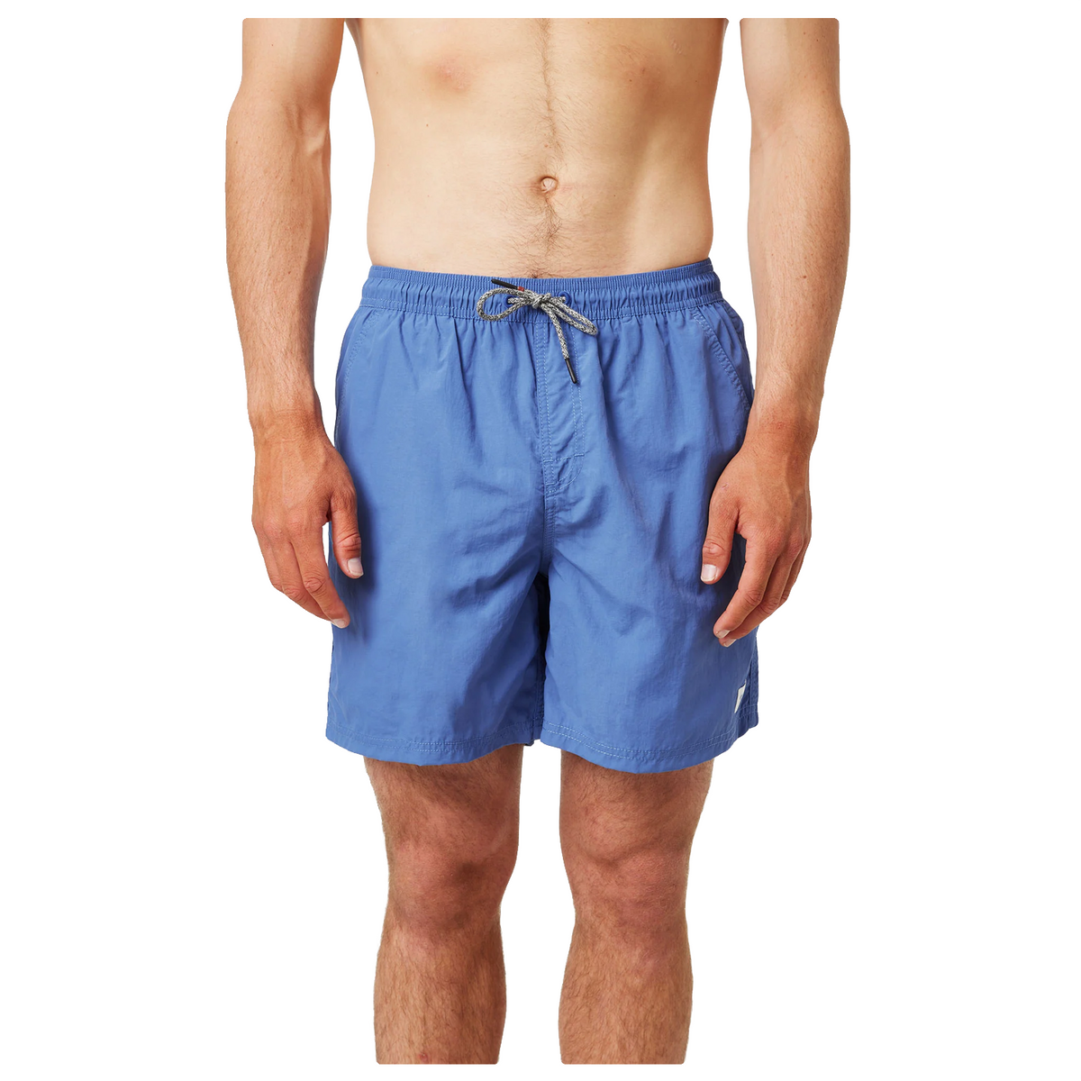 All In Motion Men's Throwing Shade Seaside Volley Shorts, Blue Size Large