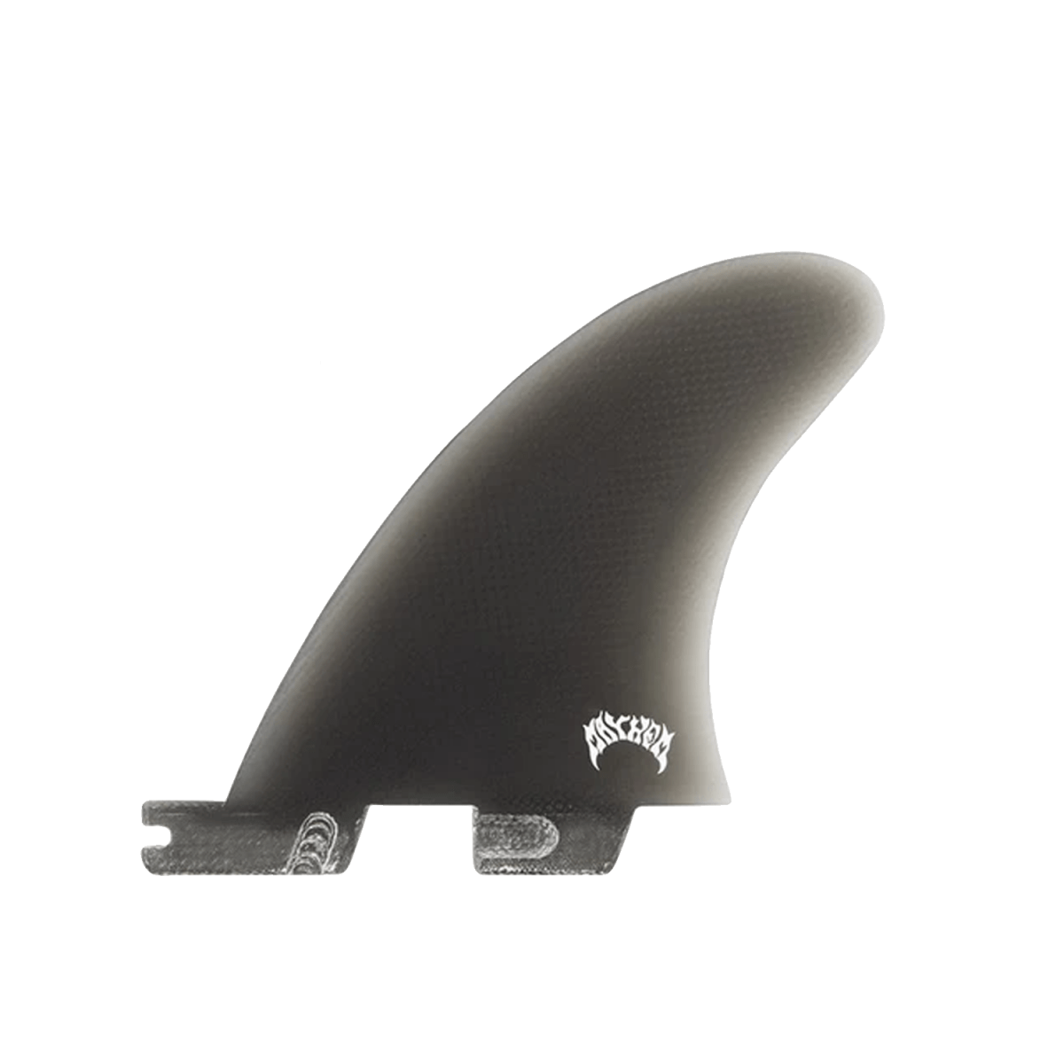 FCS 2 MB PG Split Keel Quad-Fin Set Smoke M