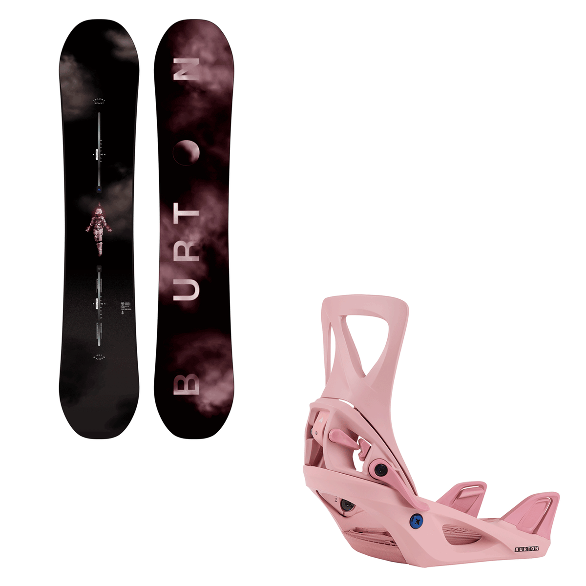 Burton Women's Talent Scout Snowboard 2024 + Step On ReFlex Bindings