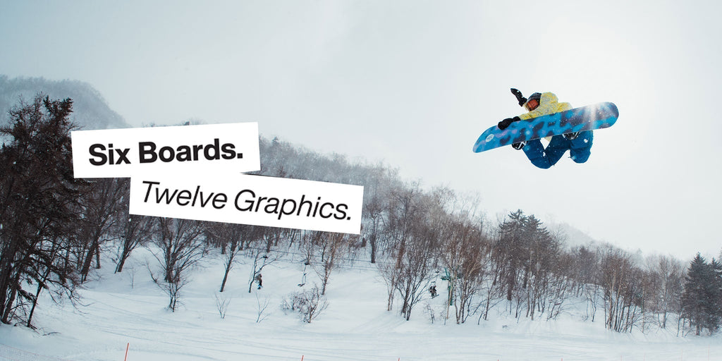 Six Boards, Twelve Graphics: New Burton Snowboards Land at Pacific Boarder