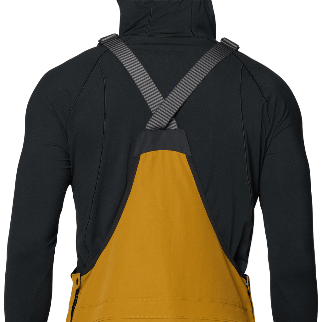 Mountain Hardwear Men's First Tracks Bib 2026 Olive Gold/Black - Pacific Boarder