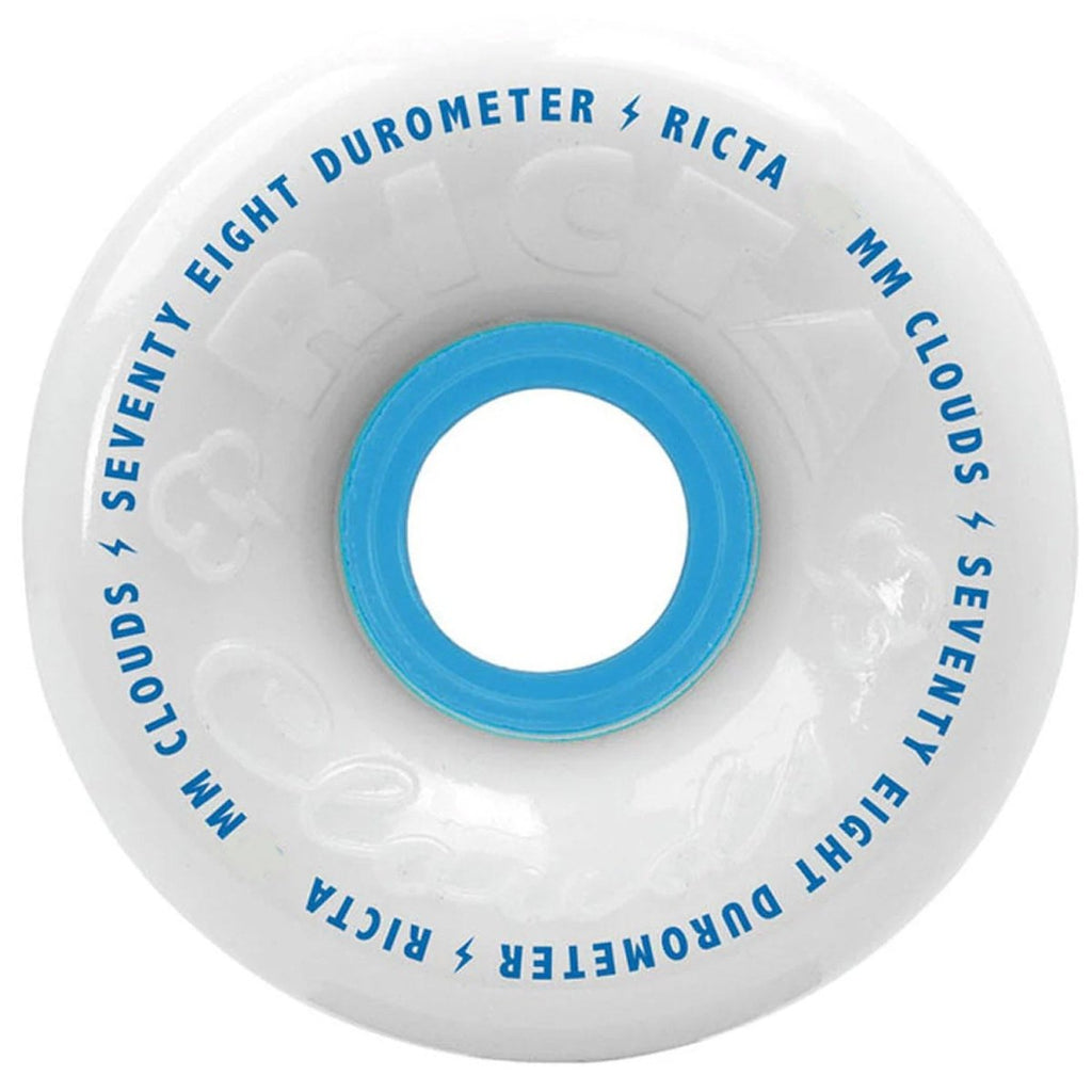 Ricta Clouds White (78A) Skate Wheels 60mm - Pacific Boarder