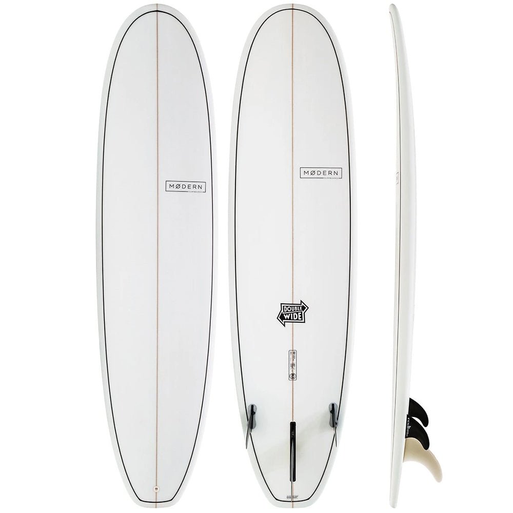 Modern Double Wide SLX Surfboard Clear 7'4" - Pacific Boarder