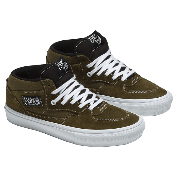 Vans Skate Half Cab Shoe Dark Olive