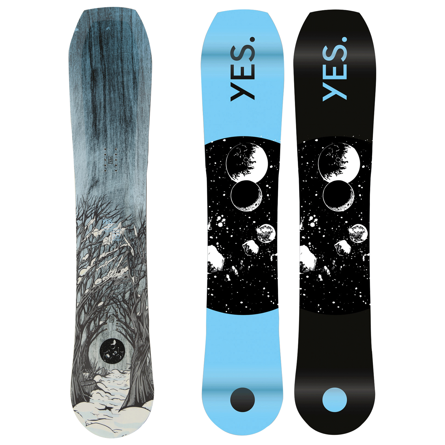 Yes Hybrid Snowboard 2023 – Pacific Boarder