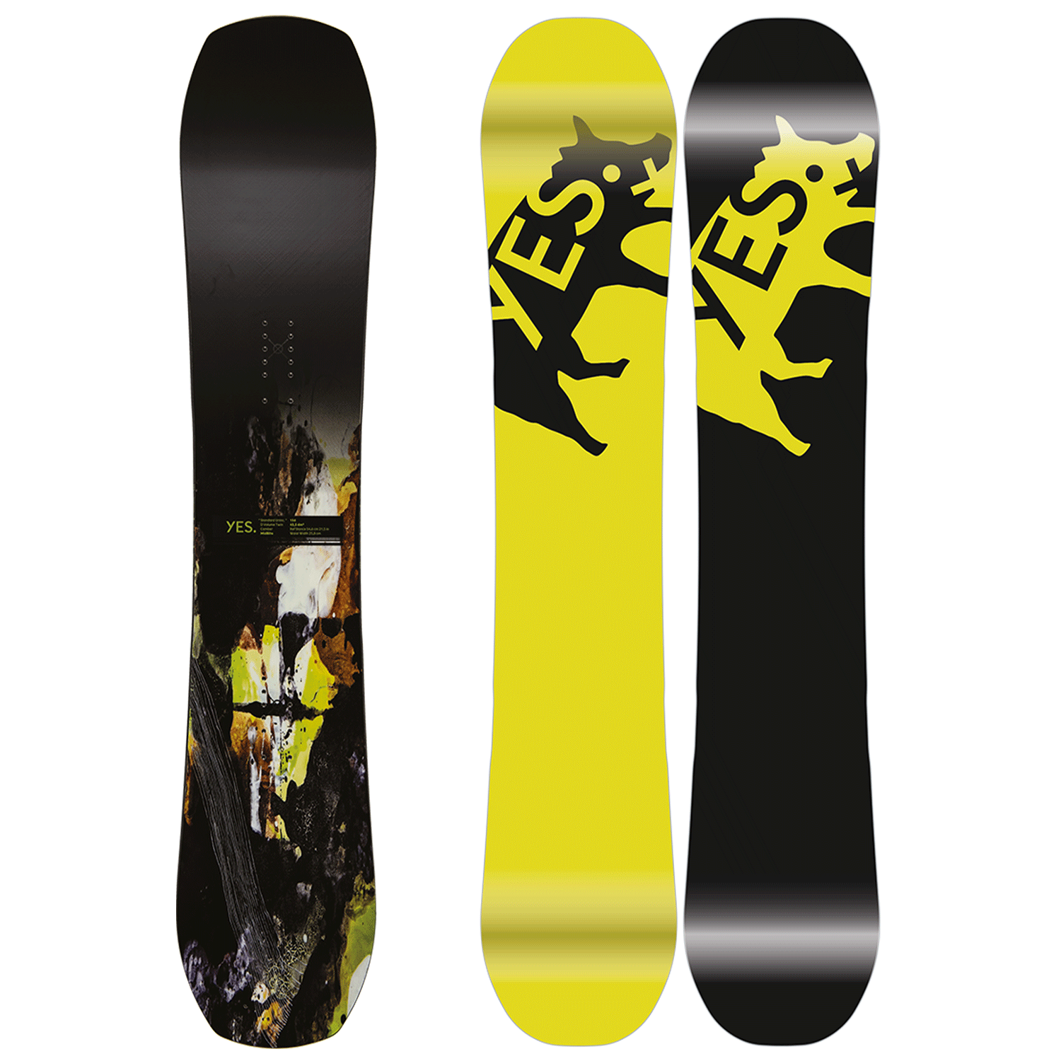 Yes Standard Uninc Snowboard 2023 – Pacific Boarder