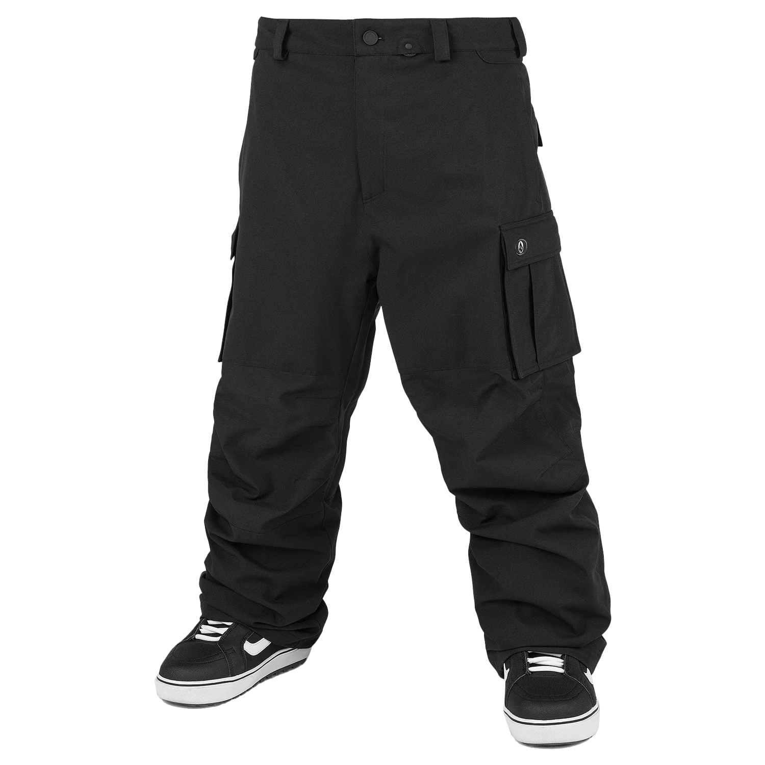 スノーボード VOLCOM Men's NWRK BAGGY PNT Black Msize Men's Nwrk Baggy Pant - Volcom