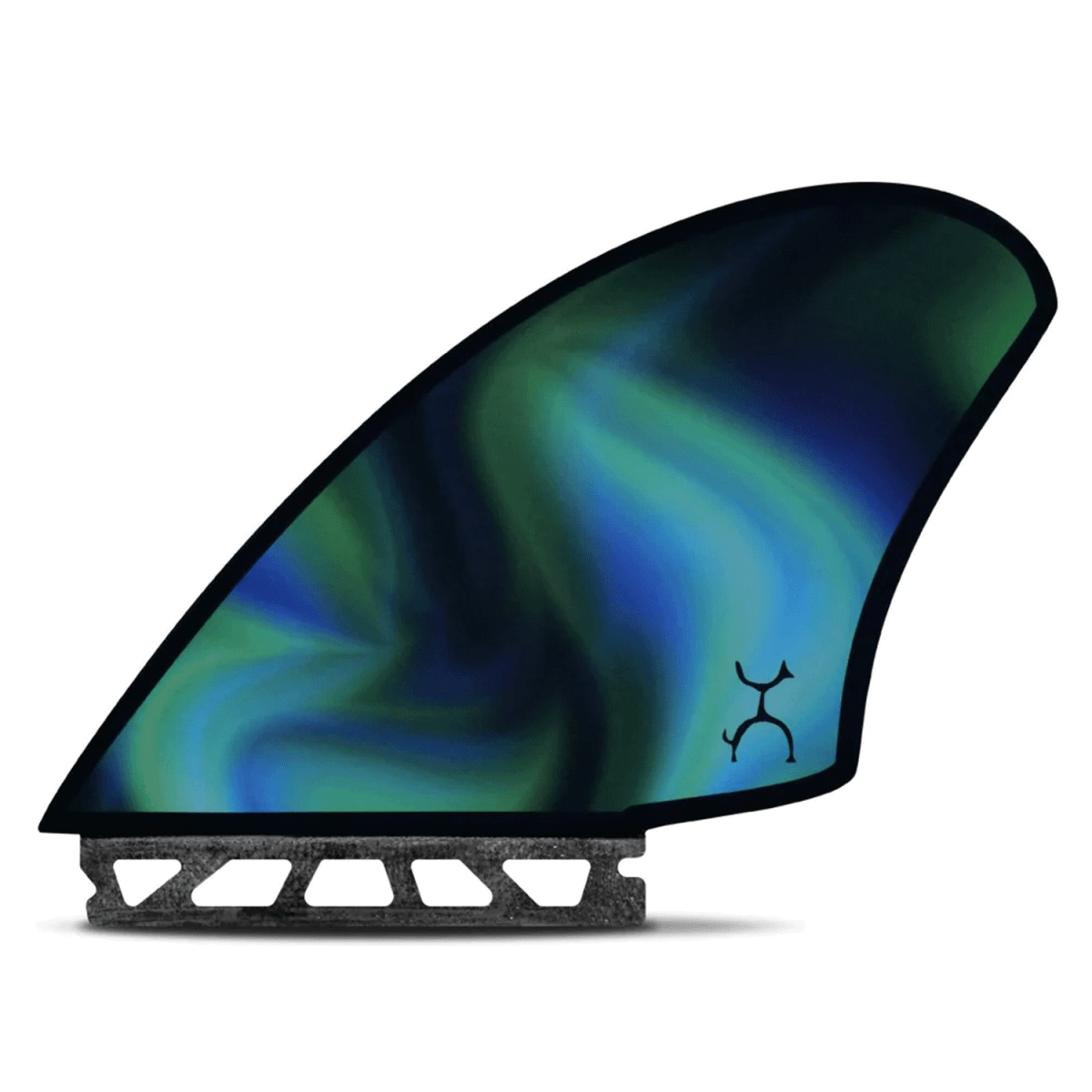 Futures Machado Keel Honeycomb Black/Swirl Surf Fins