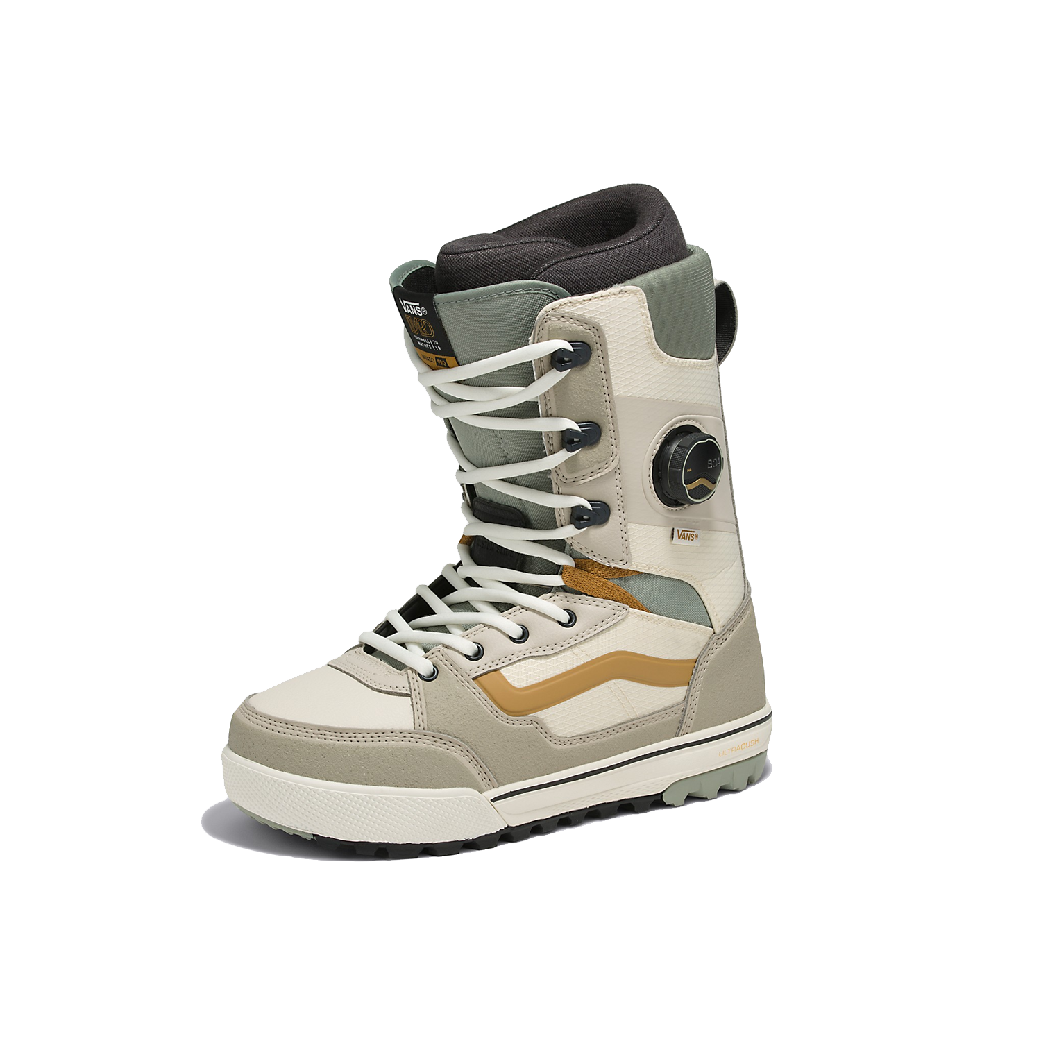 Math Vans Vans Men's Invado Pro x Darrel Mathes Snowboard Boots 2024 Beige/Khaki ...