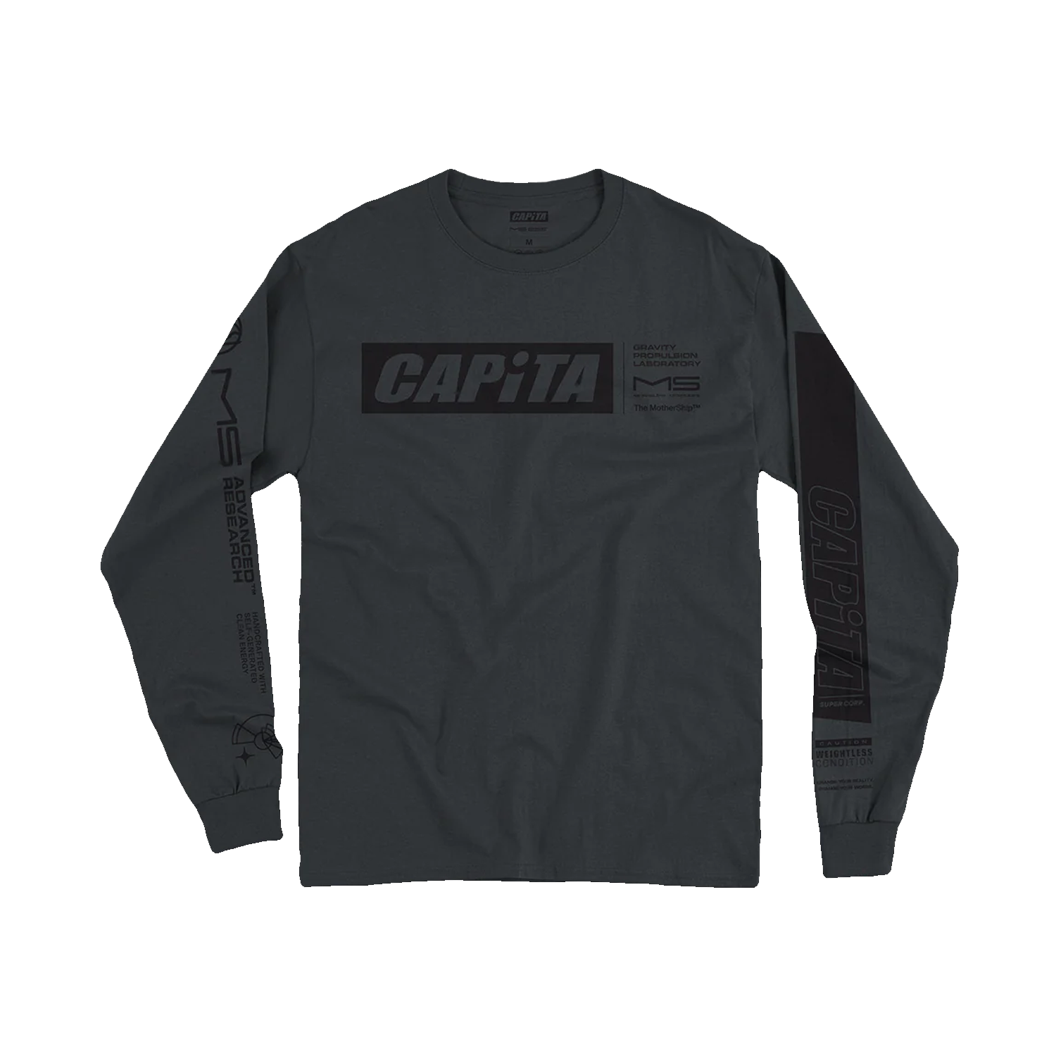 Capita Mothership L/S Top Charcoal – Pacific Boarder