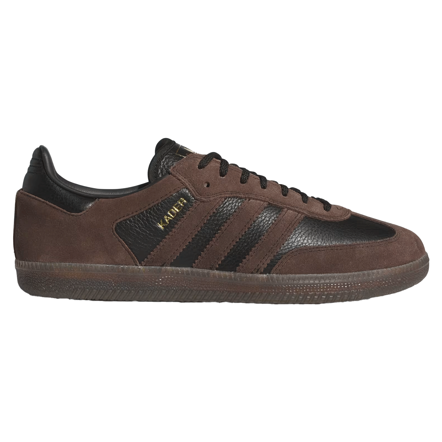 Adidas Men's Samba ADV X Kader Shoe Black/Brown/Gum – Pacific Boarder