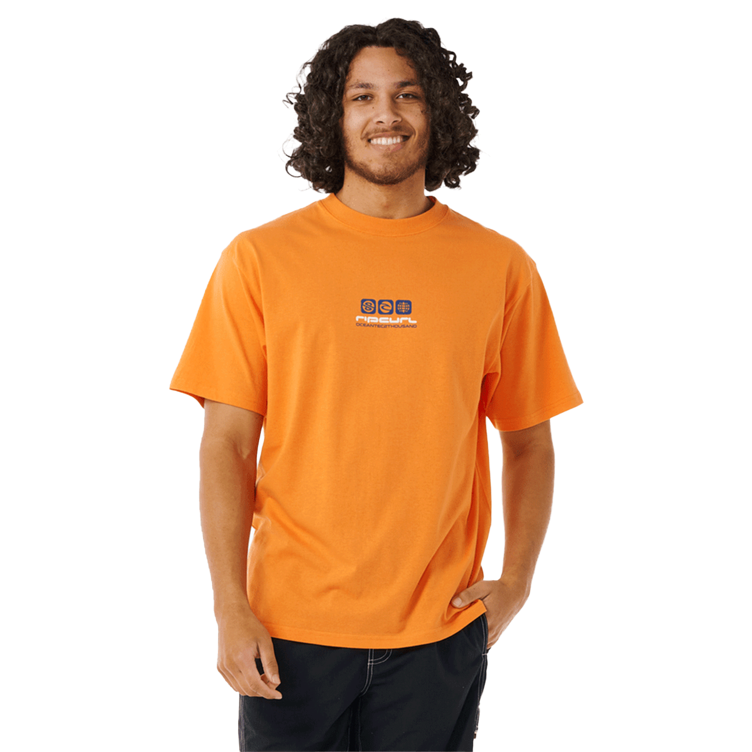 Rip Curl Men's Archive Ocean Tech T Shirt Y2K Orange – Pacific Boarder