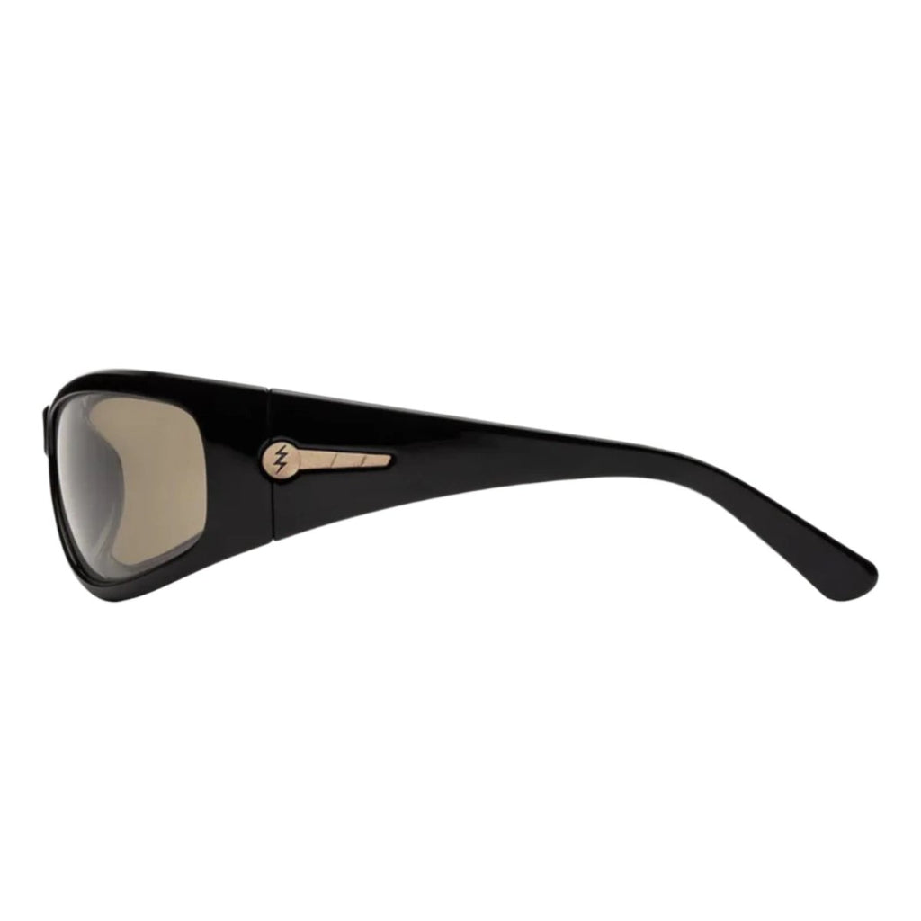Electric Bolsa Sunglasses Gloss Black/Amber - Pacific Boarder