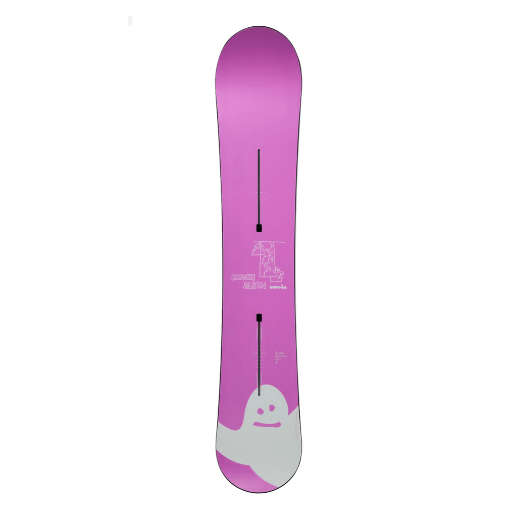 Burton Michi Albin Burtin Snowboard 2025 Pink – Pacific Boarder Burton Michi Albin Burtin Snowboard 2025 Pink – Pacific Boarder