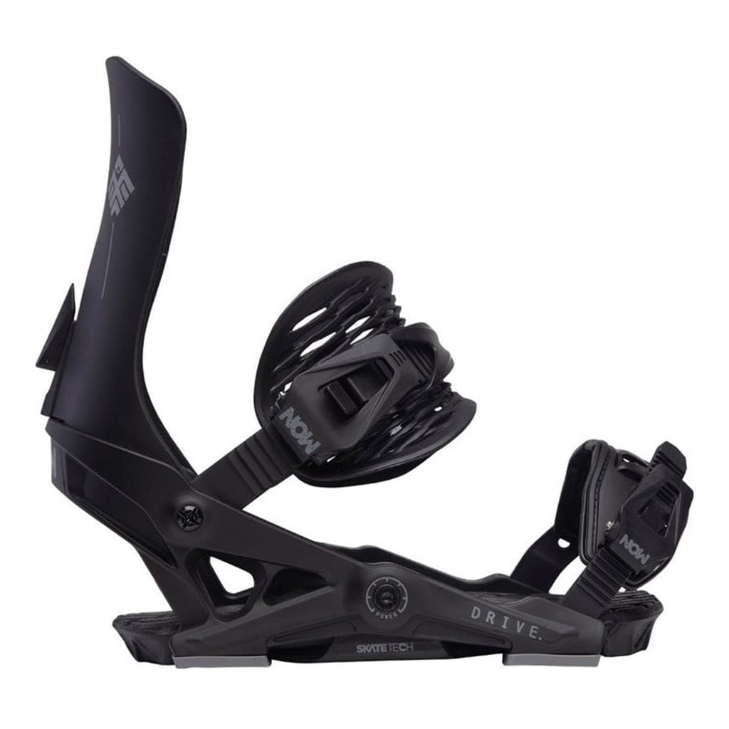 Now Men's Drive Snowboard Bindings 2024 Black – Pacific Boarder