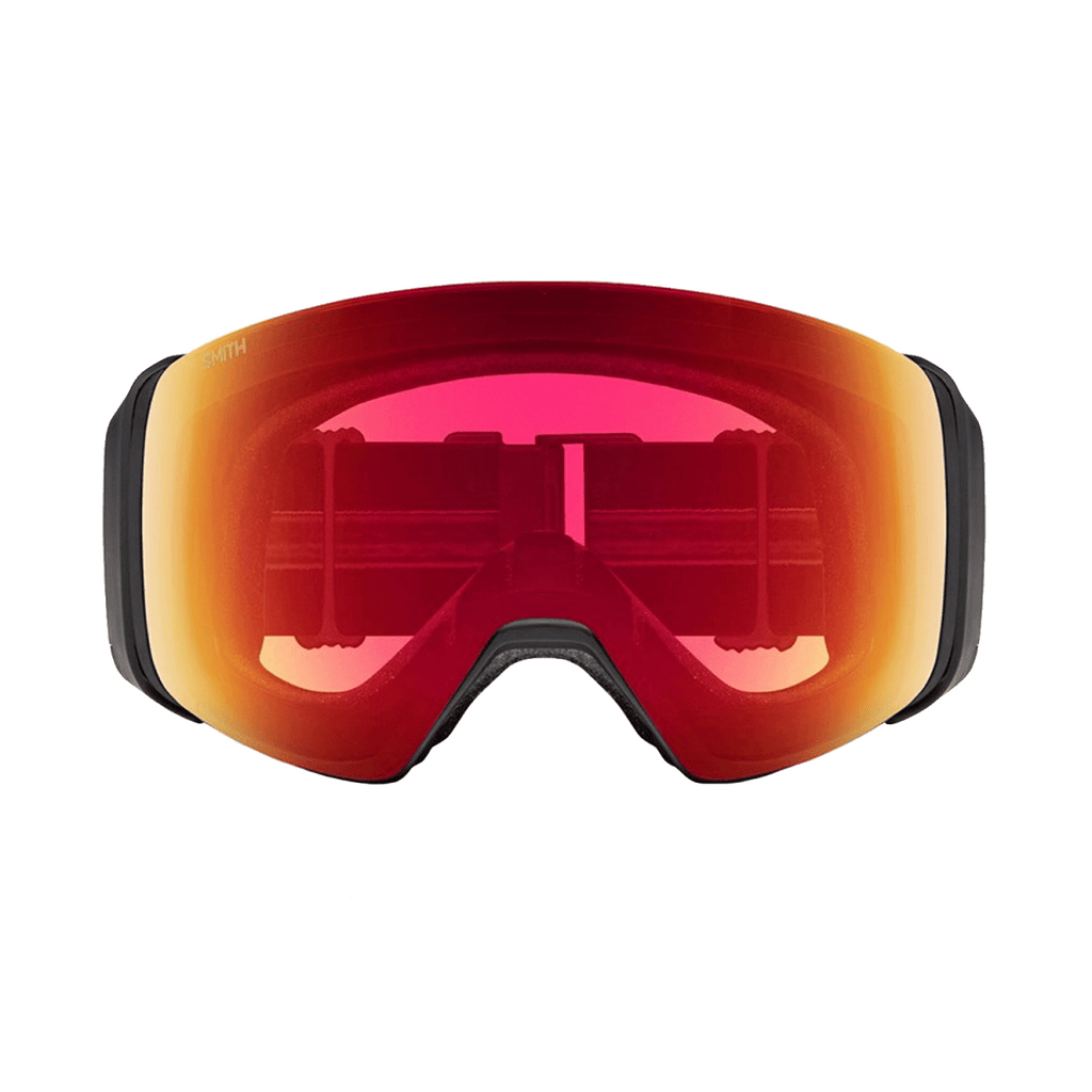Smith 4D Mag XL Low Bridge Fit Goggles Black/ChromaPop Photochromic Red Mirror + Chromapop Storm Blue Sensor Mirror - Pacific Boarder