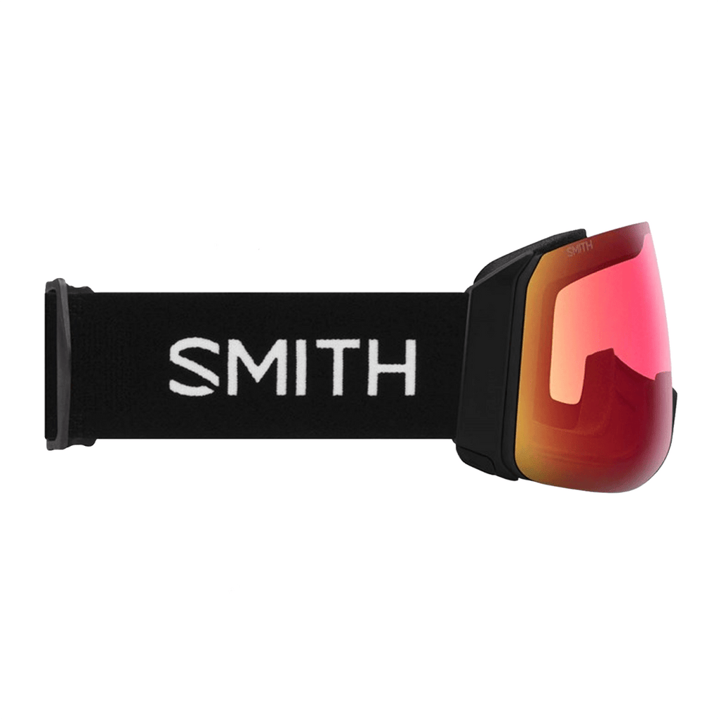 Smith 4D Mag XL Low Bridge Fit Goggles Black/ChromaPop Photochromic Red Mirror + Chromapop Storm Blue Sensor Mirror - Pacific Boarder