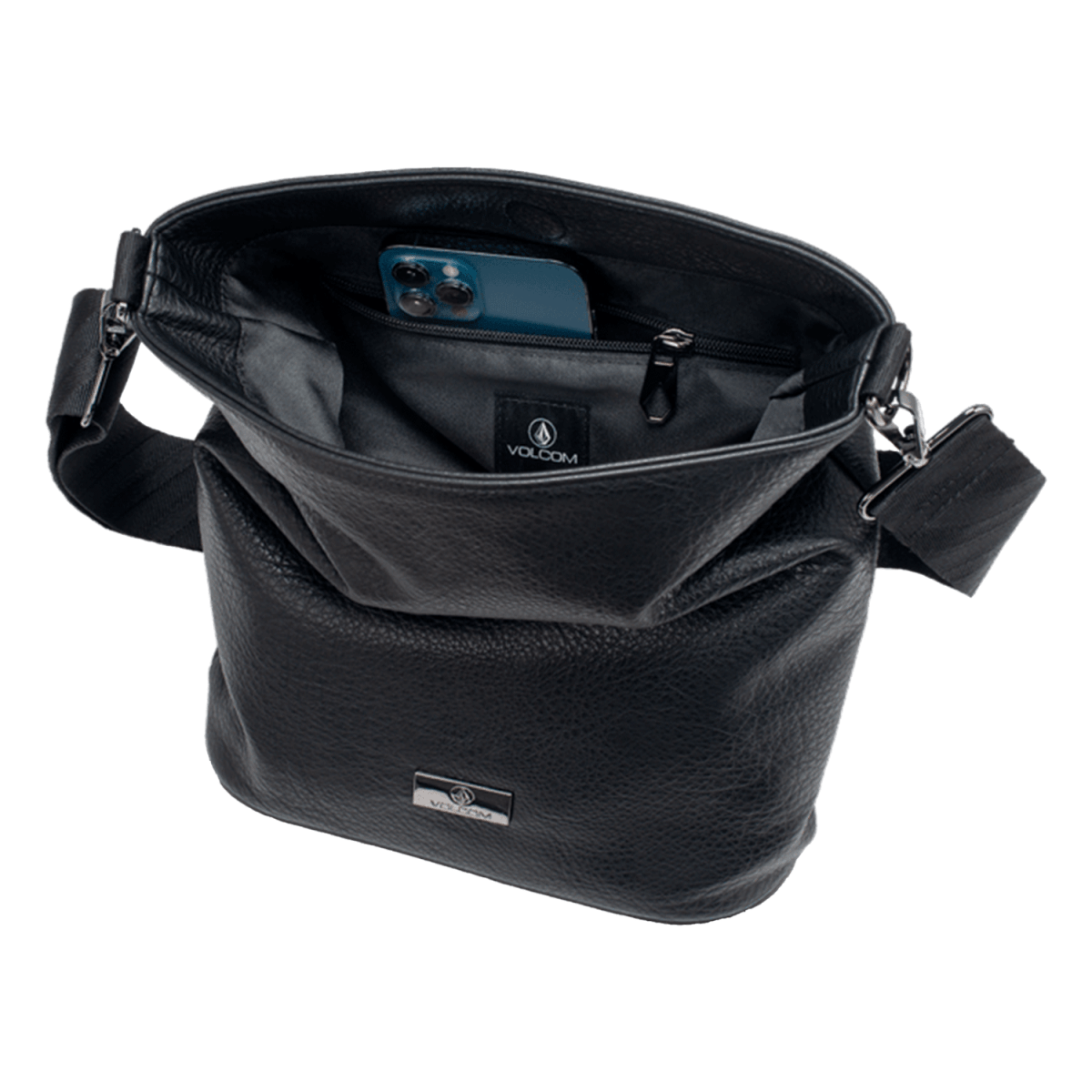 Volcom Women's Strapped Shoulder Bag Black – Pacific Boarder