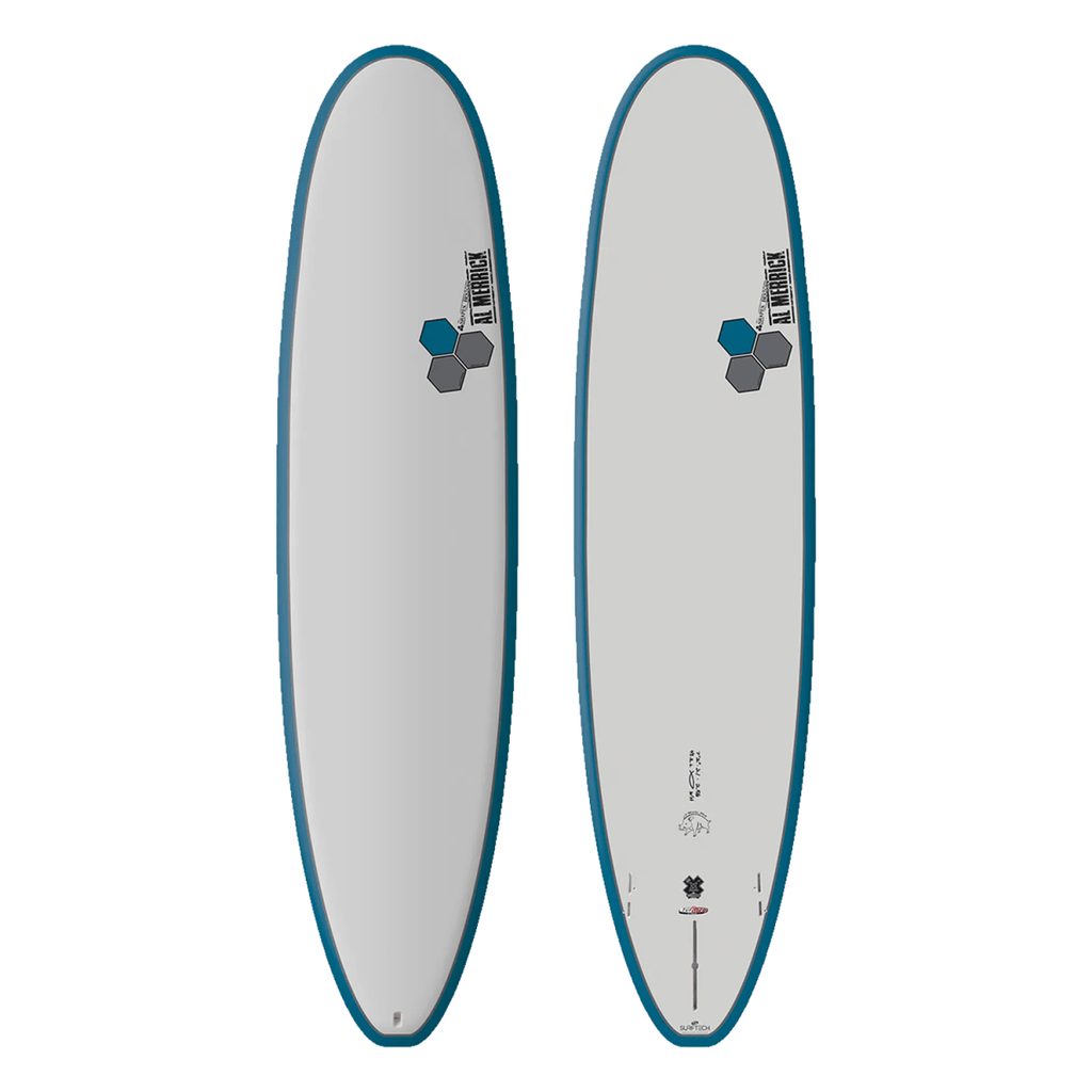 Channel Islands Waterhog Surfboard Tuflite Grey/Blue 7'2" FCSII - Pacific Boarder