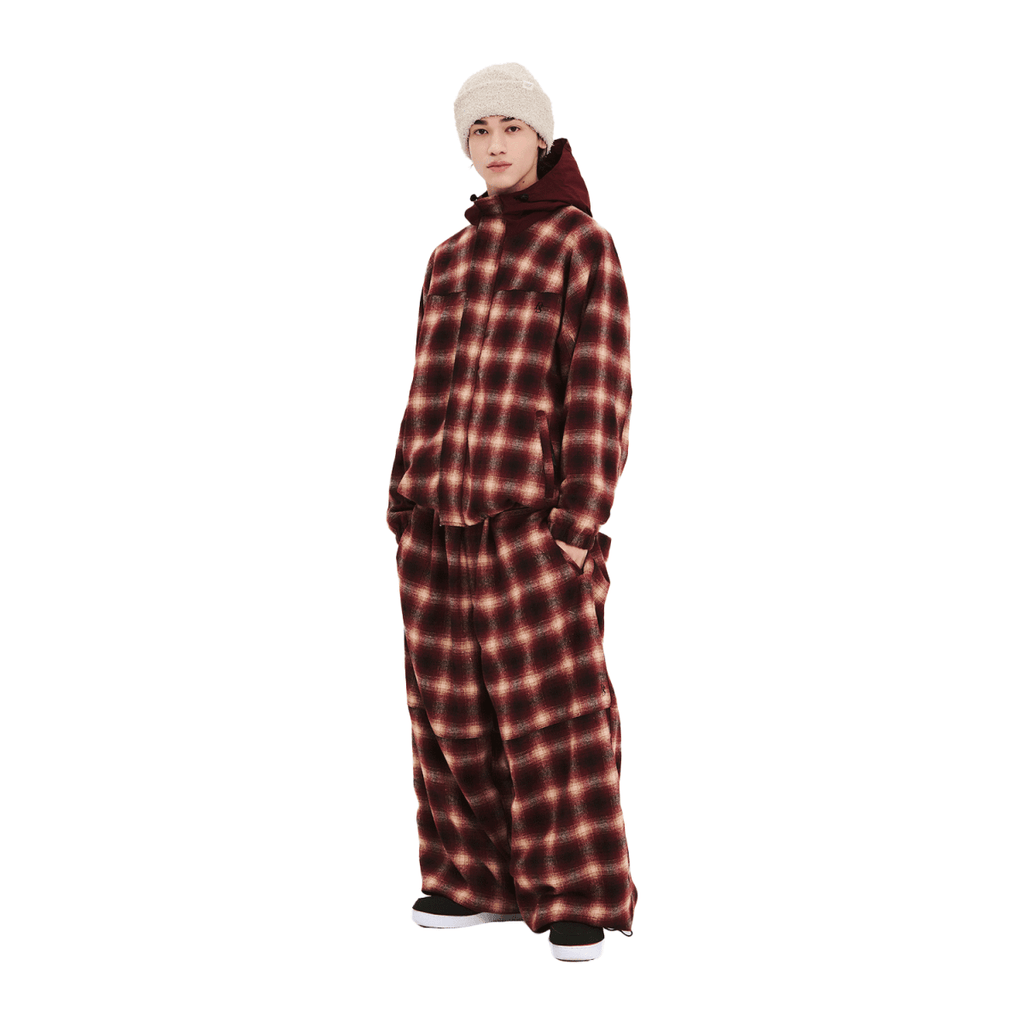Bsrabbit DSXBS New Super Wide Pant 2025 Red Check – Pacific Boarder Bsrabbit DSXBS New Super Wide Pant 2025 Red Check – Pacific Boarder