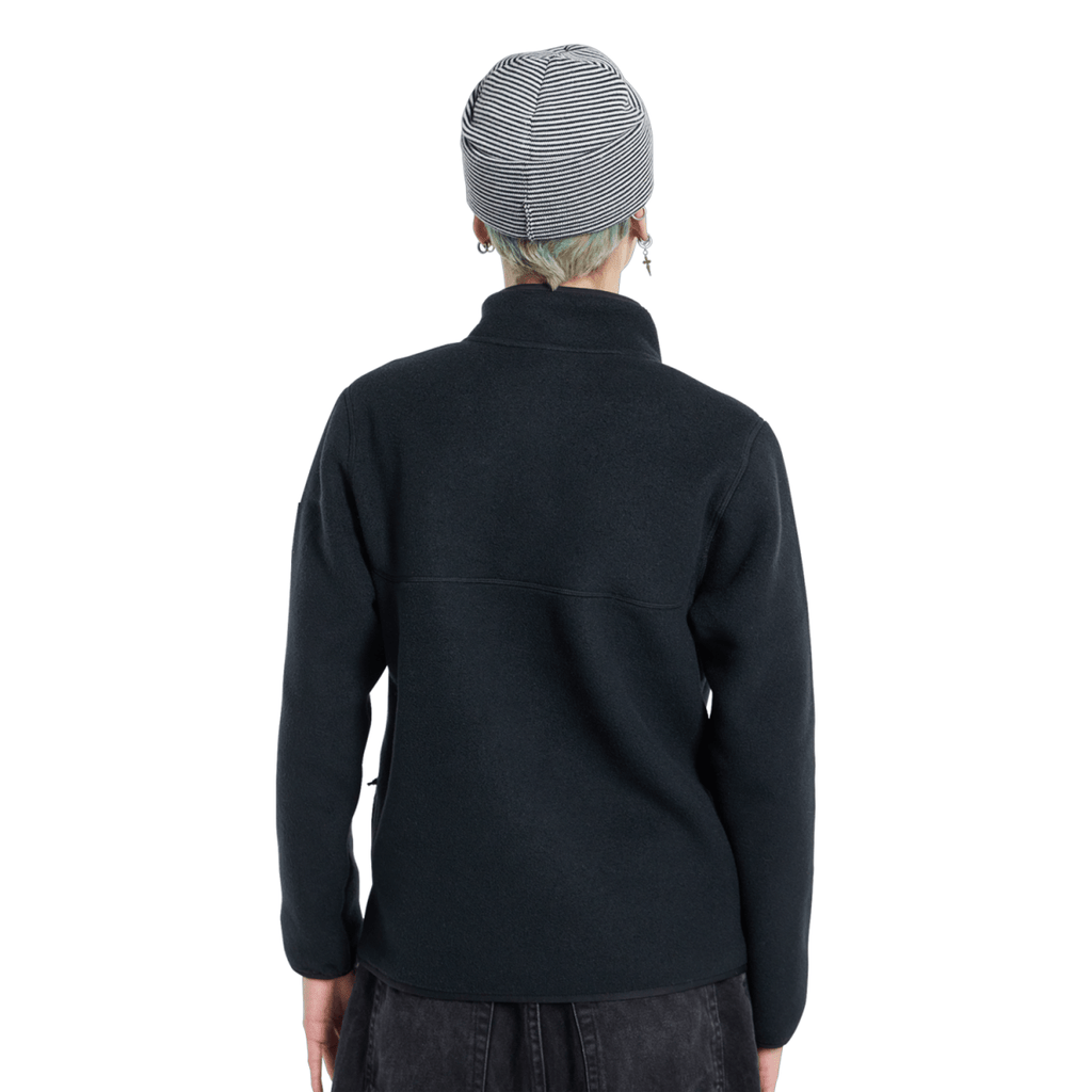 Burton Women's Cinder Pullover 2026 True Black - Pacific Boarder