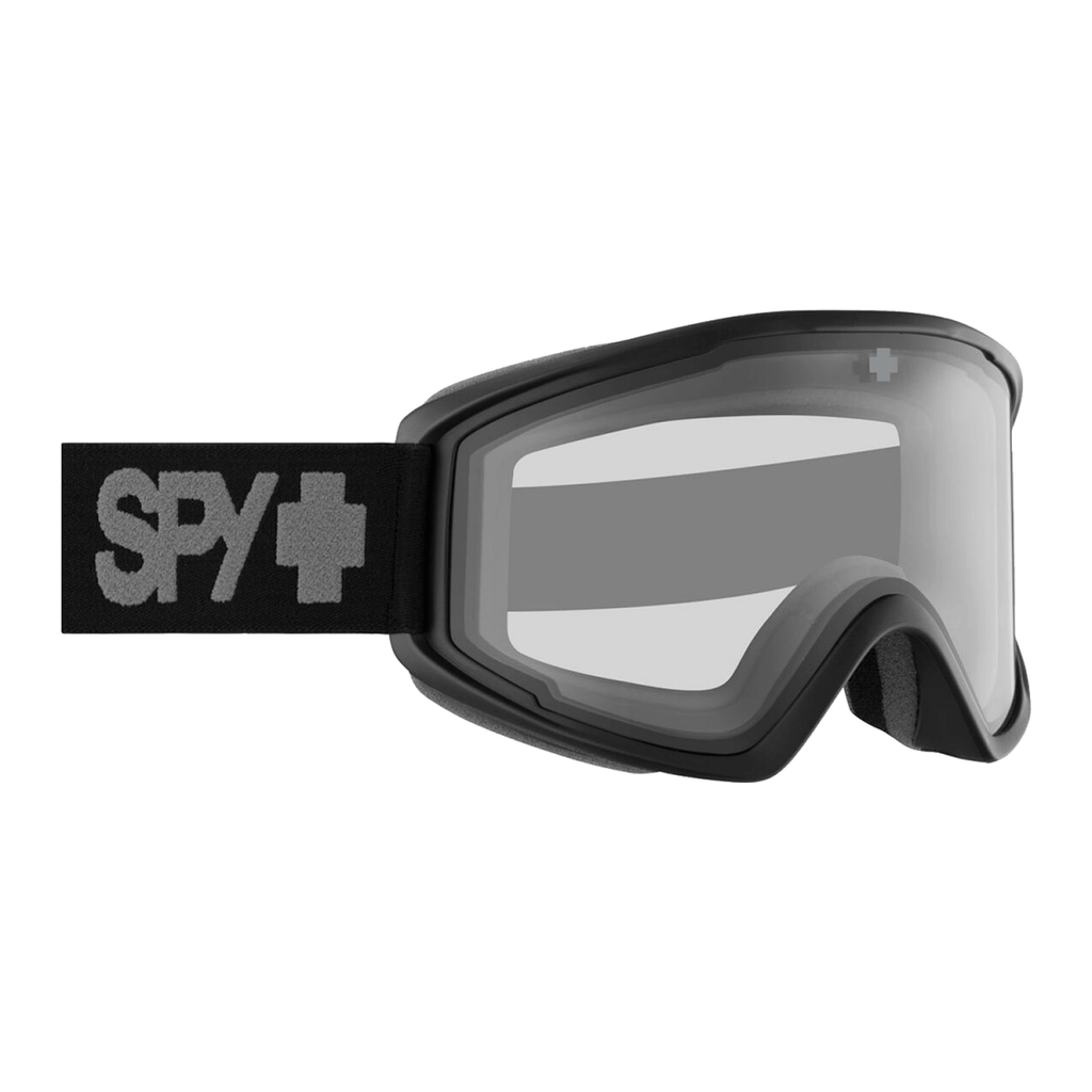 Spy Crusher Elite Eco Goggles Matte Black/Clear - Pacific Boarder