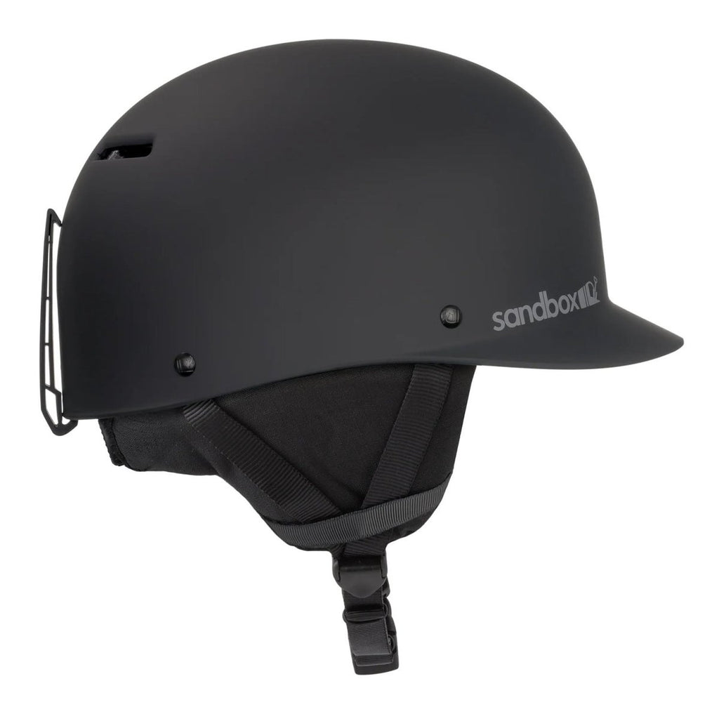 Sandbox Classic 2.0 Snow (Fit System) Helmet Black - Pacific Boarder