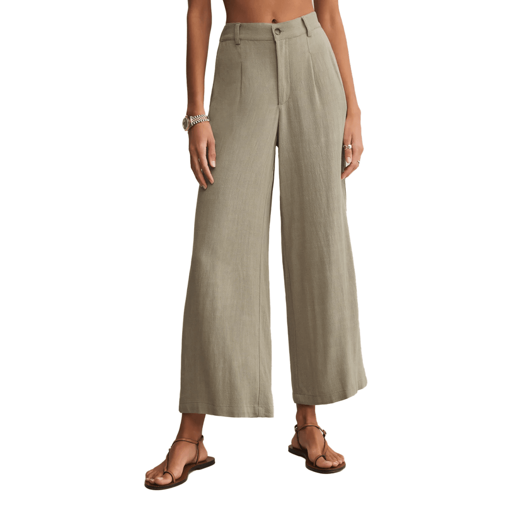Z Supply Women's Vista Pant Dusty Palm - Pacific Boarder
