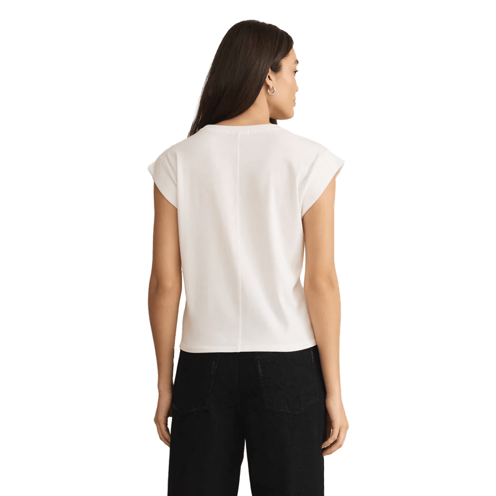 Z Supply Women's Camino Top White - Pacific Boarder