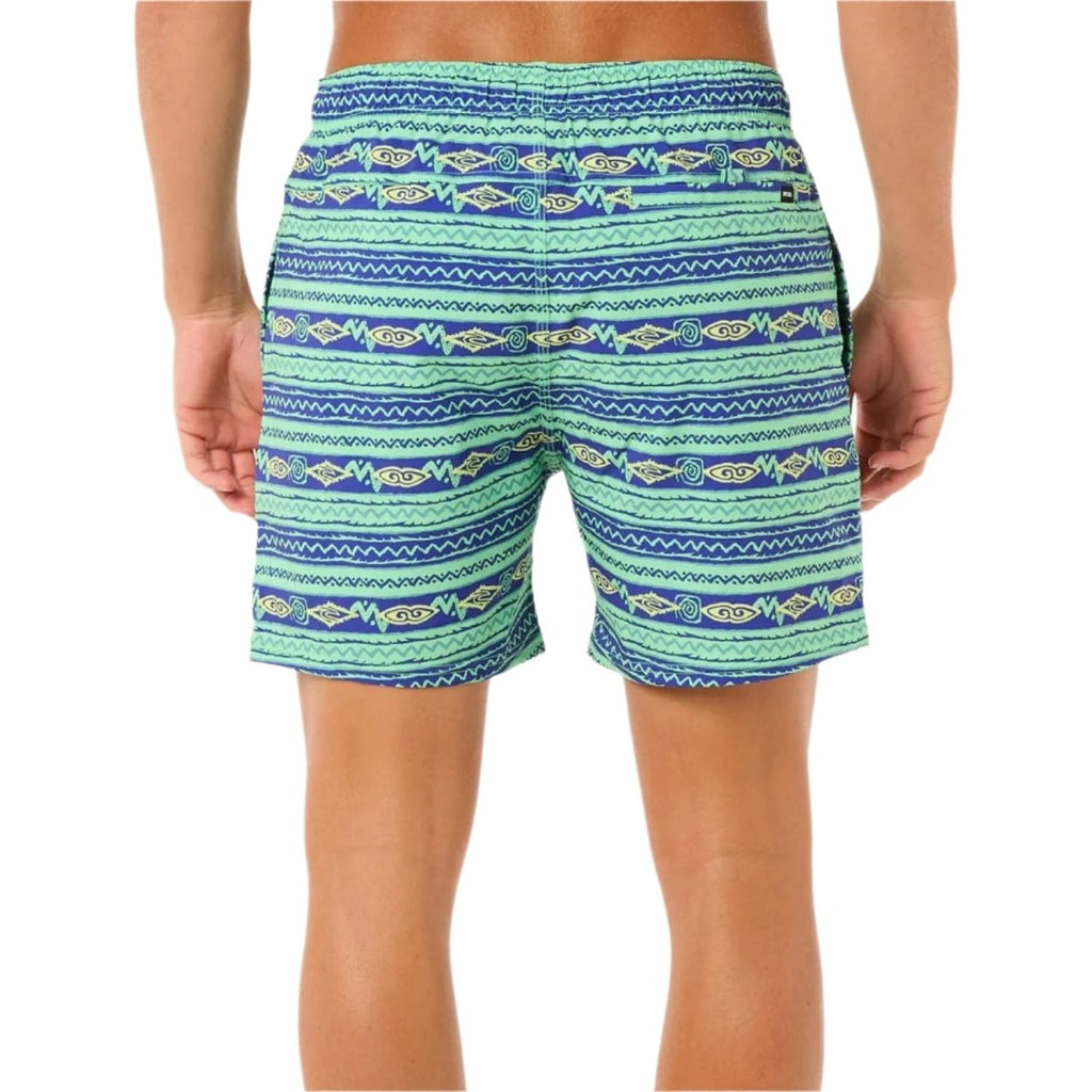 Rip Curl Men's Fun Times Volley Boardshort Neon Green - Pacific Boarder