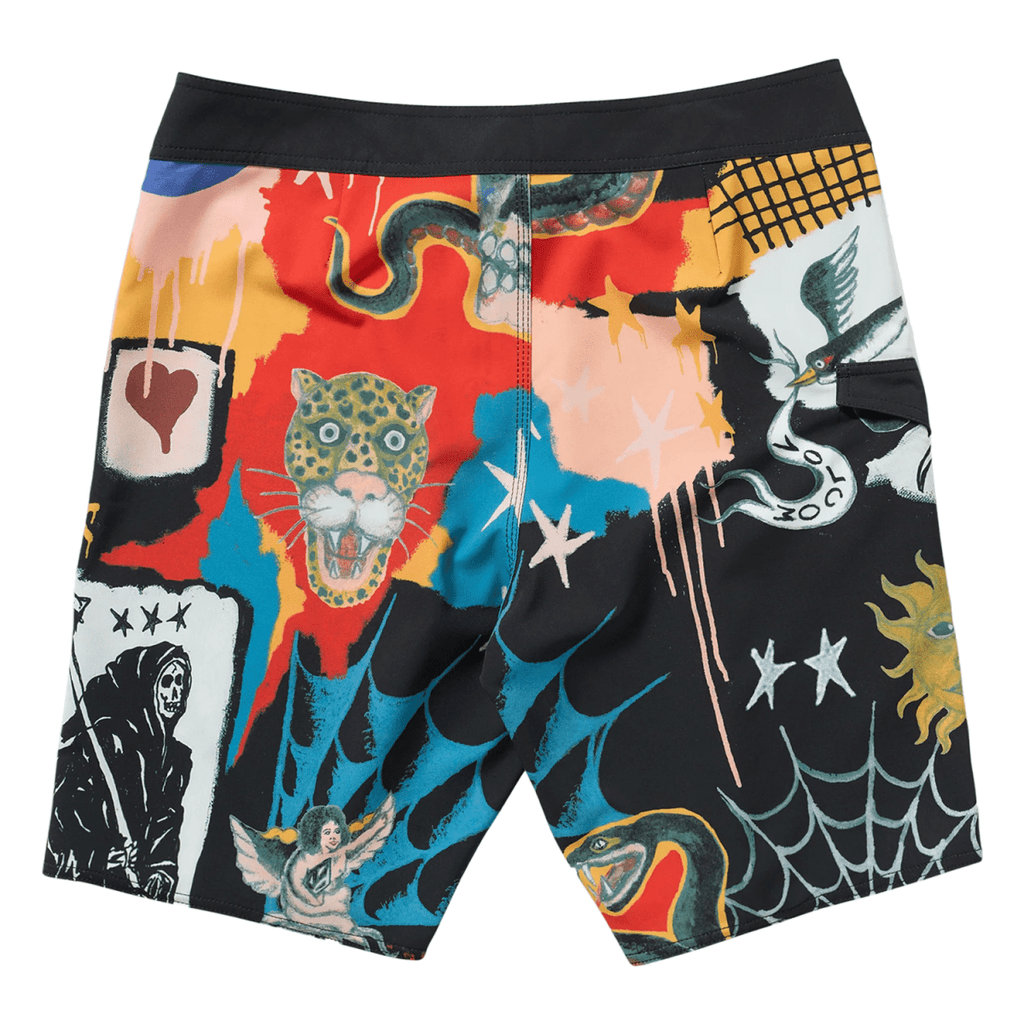 Volcom Men's FA Seth Conboy Mod 20 Boardshort Black - Pacific Boarder