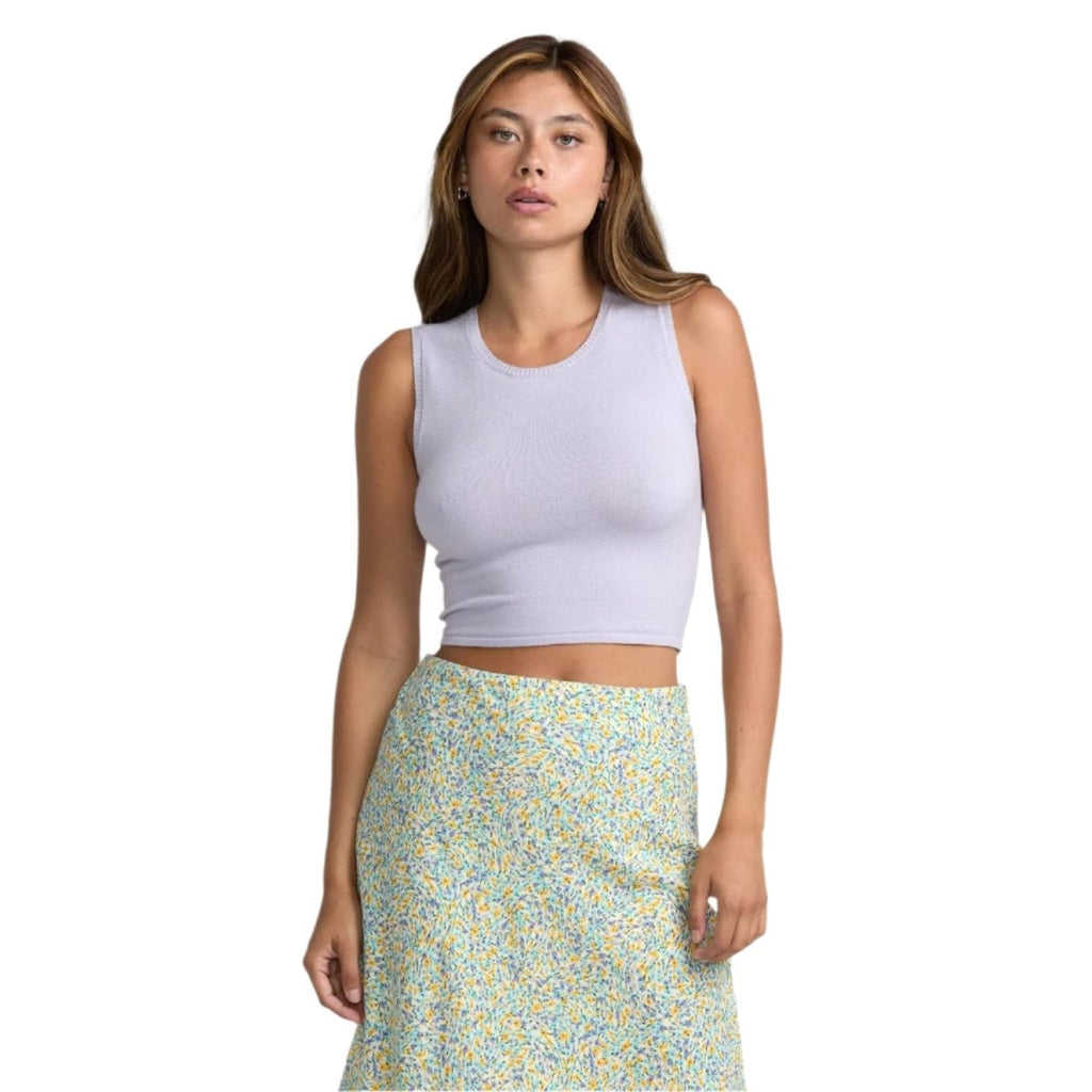 RVCA Women's Shiver Sweater Cloud Purple - Pacific Boarder