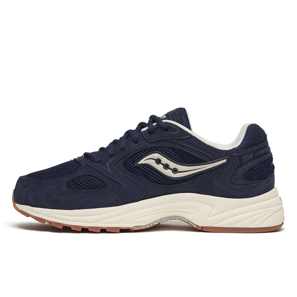 Saucony Grid Jazz 9 Shoe Navy/Off White - Pacific Boarder