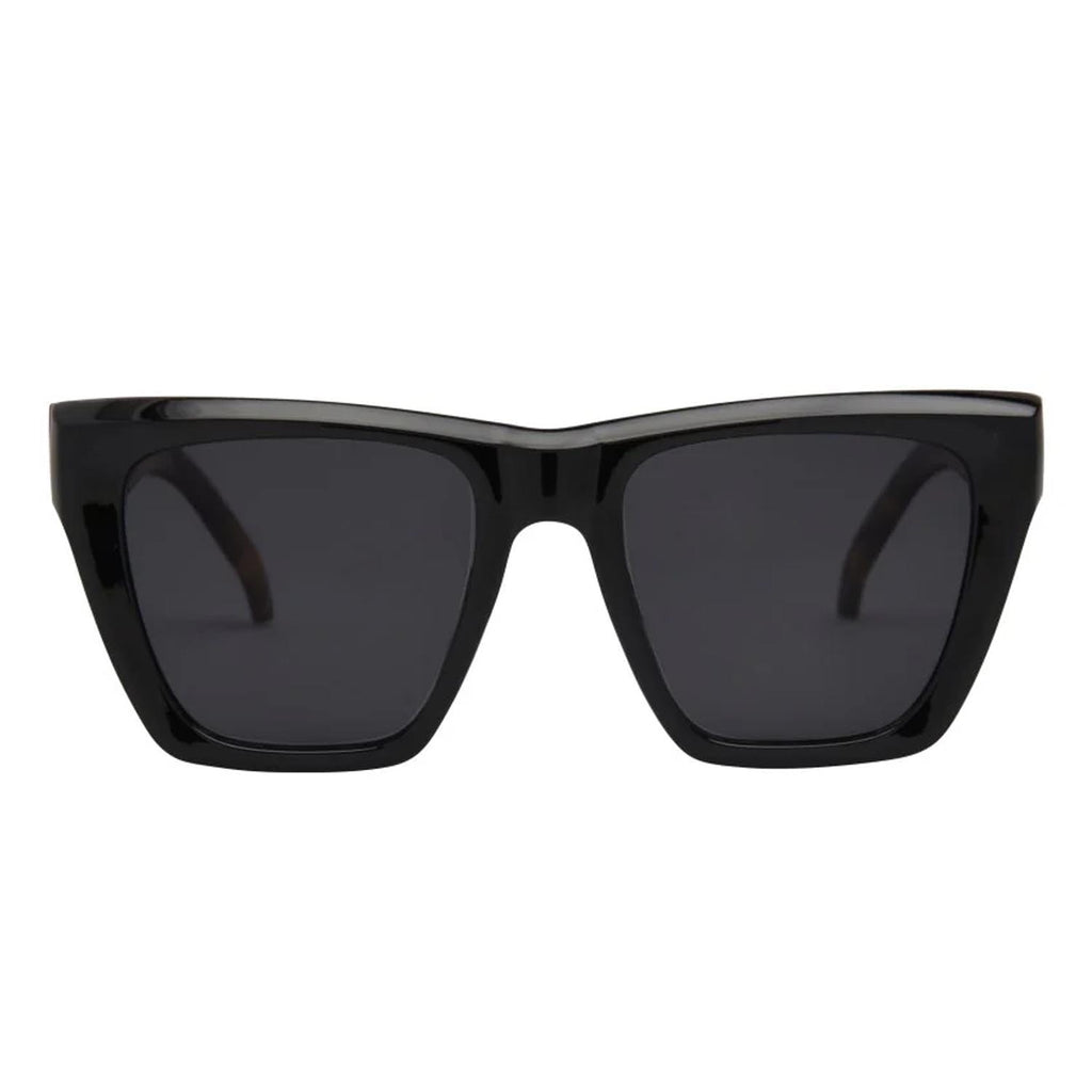 I - SEA Ava Sunglasses Black - Blonde Tort/Smoke Polarized - Pacific Boarder