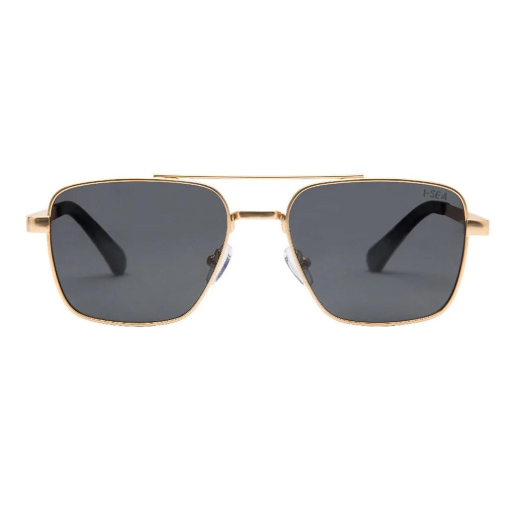I - SEA Brooks Sunglasses Gold/Smoke Polarized - Pacific Boarder