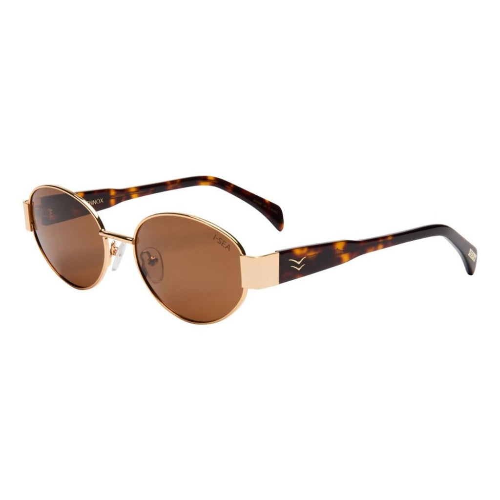 I - SEA Lennox Sunglasses Gold/Brown Polarized - Pacific Boarder