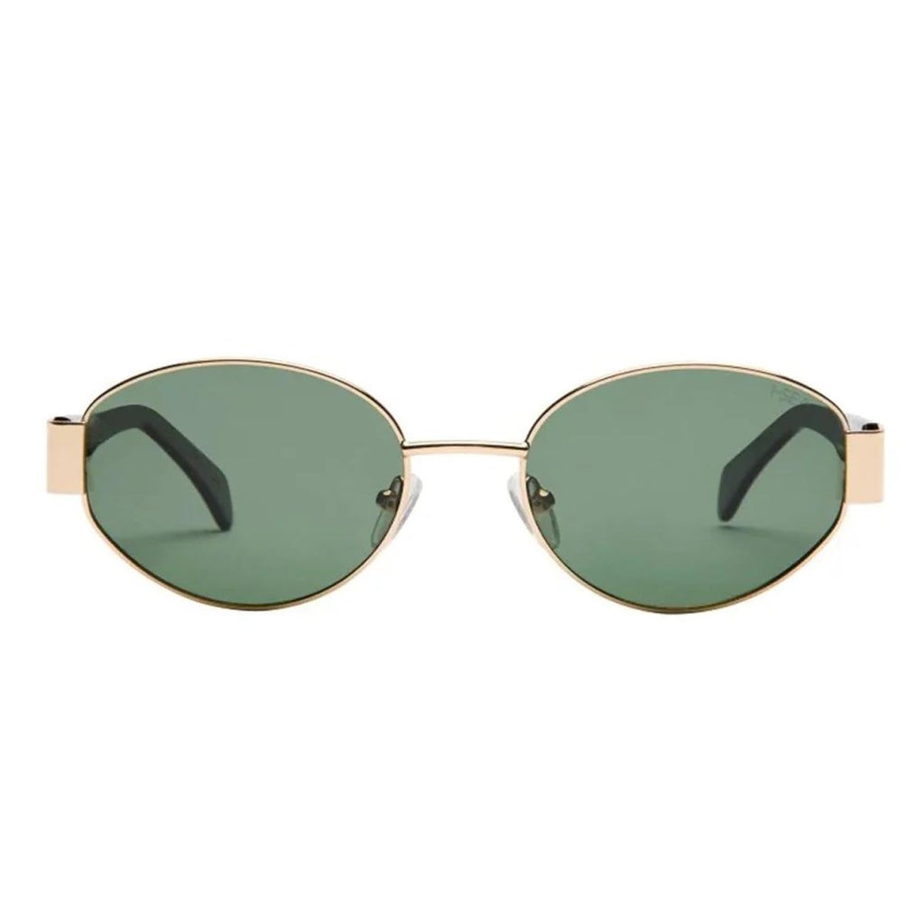 I - SEA Lennox Sunglasses Gold/Green Polarized - Pacific Boarder