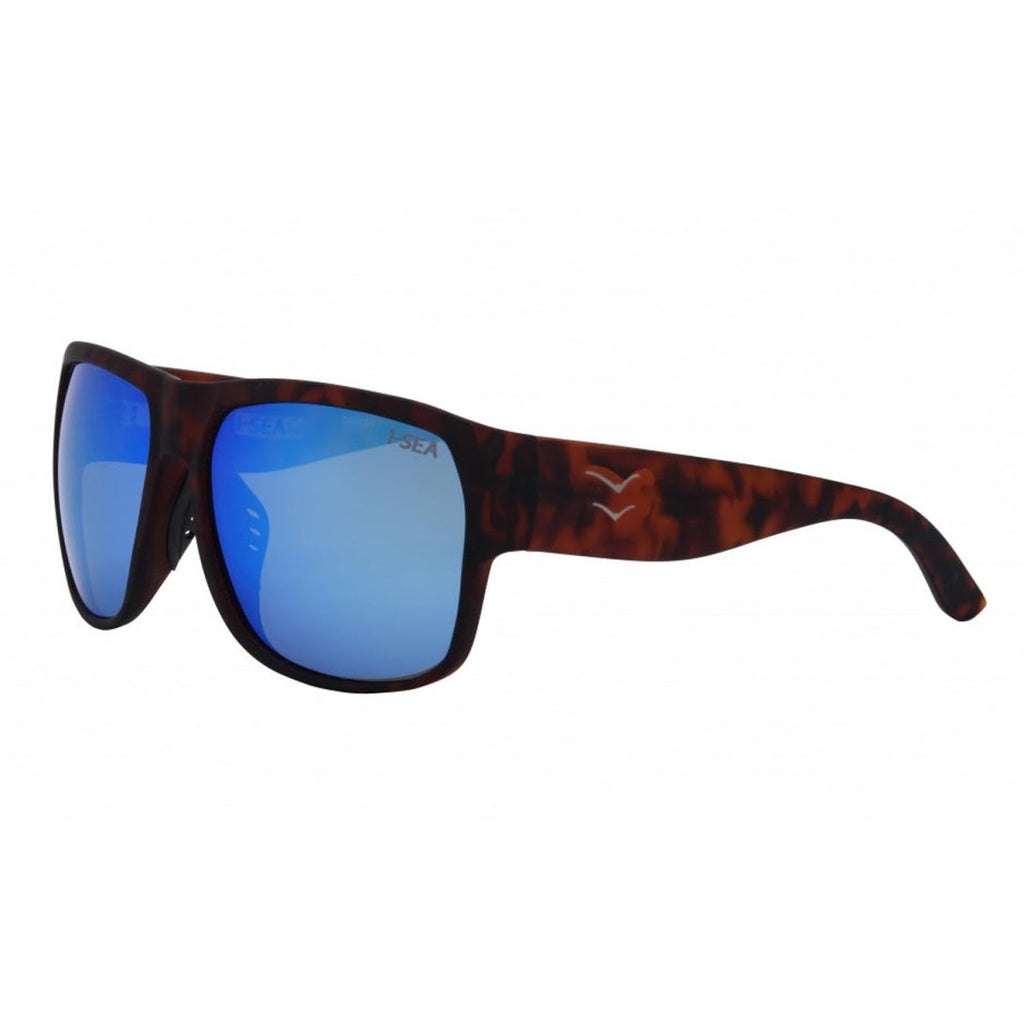I - SEA Nick I Waterman Sunglasses Tort/Blue Mirror Polarized - Pacific Boarder