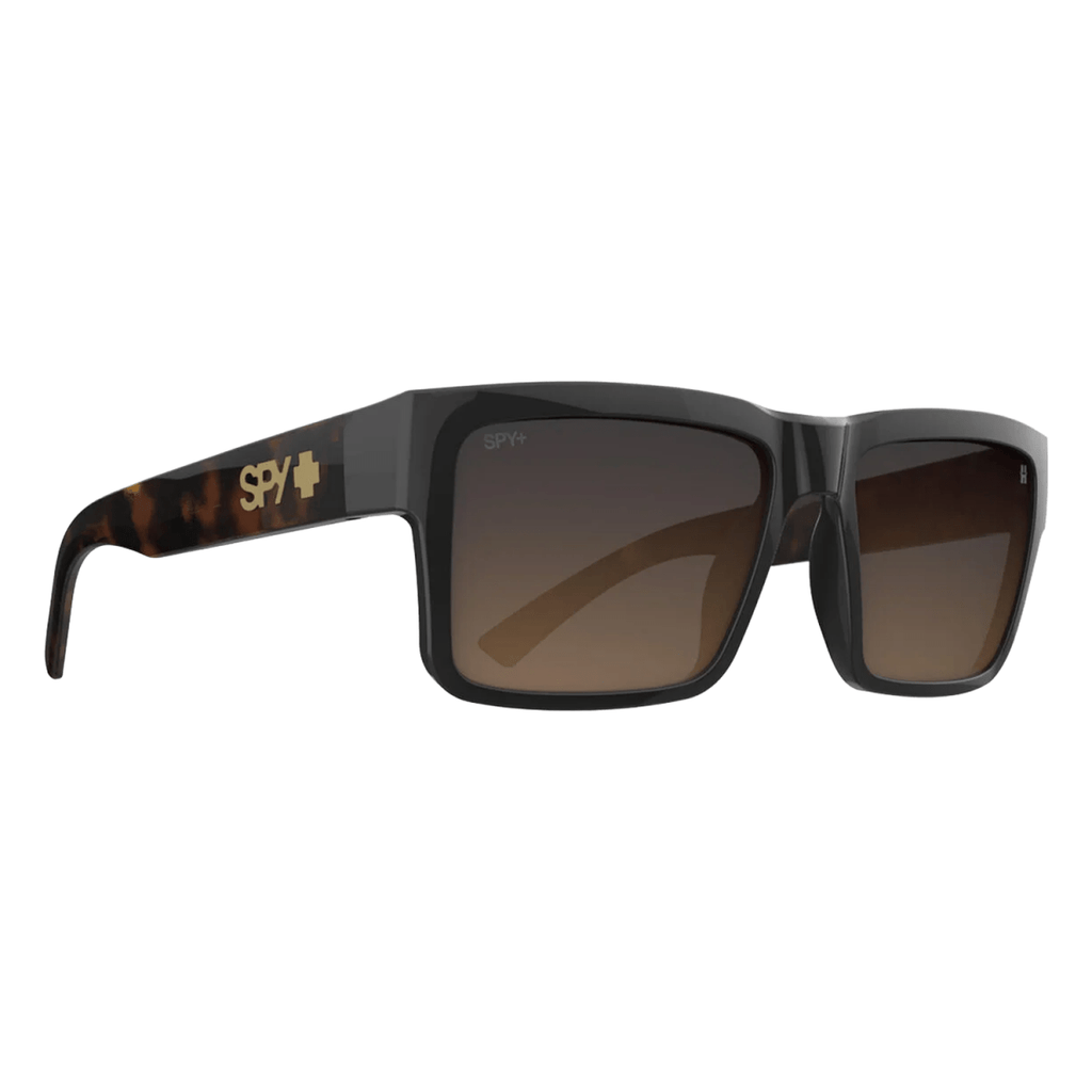 Spy Montana Sunglasses Black Honey Tort/Happy Dark Brown Fade - Pacific Boarder