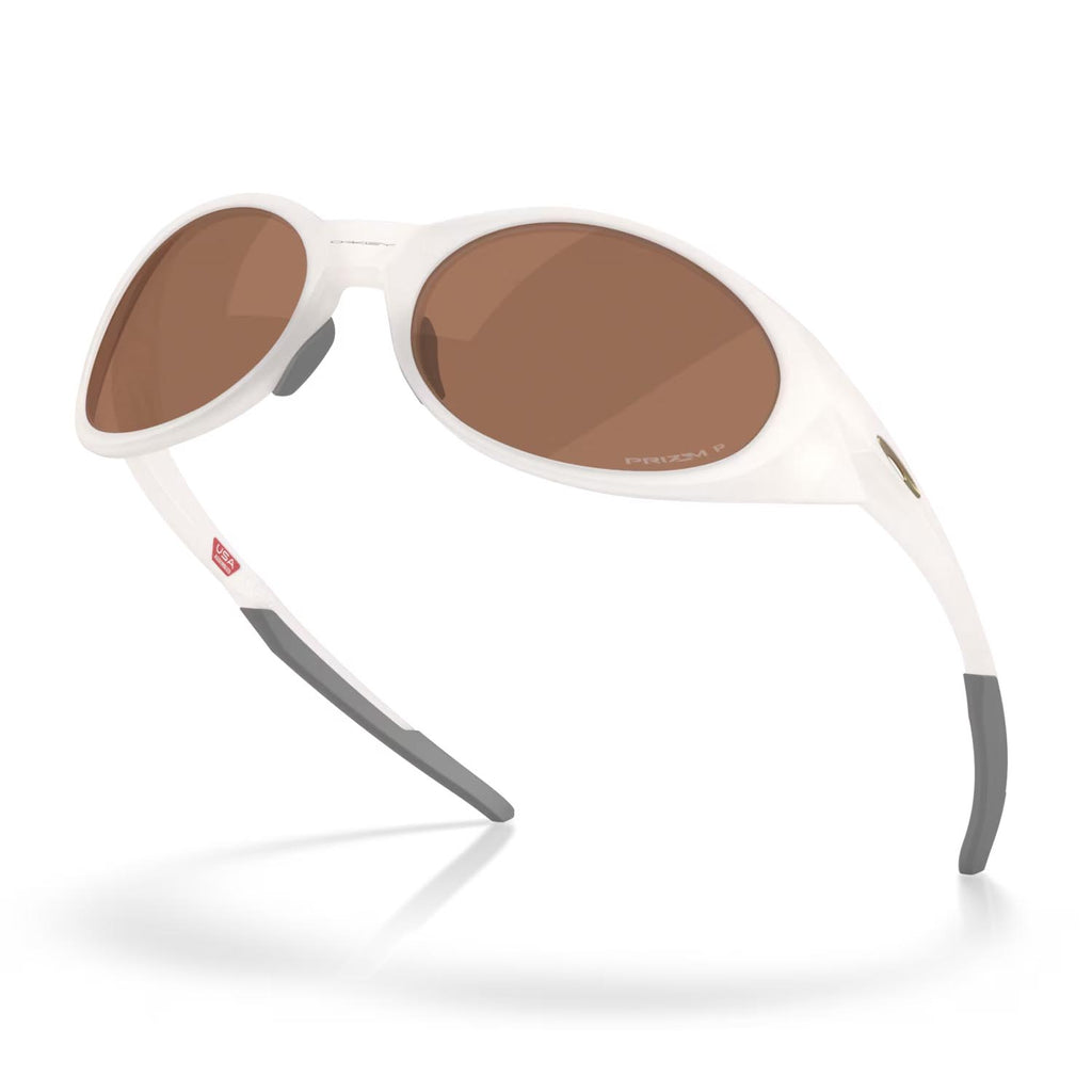 Oakley Eye Jacket Redux Sunglasses Matte Transparent Mist/Prizm Tungsten Polarized - Pacific Boarder