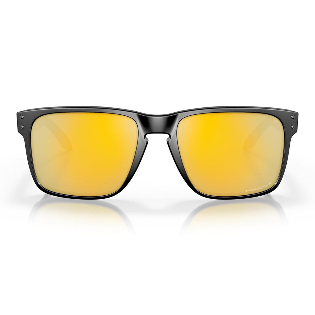 Oakley Holbrook Xl Sunglasses Matte Black/Prizm 24k Polarized - Pacific Boarder
