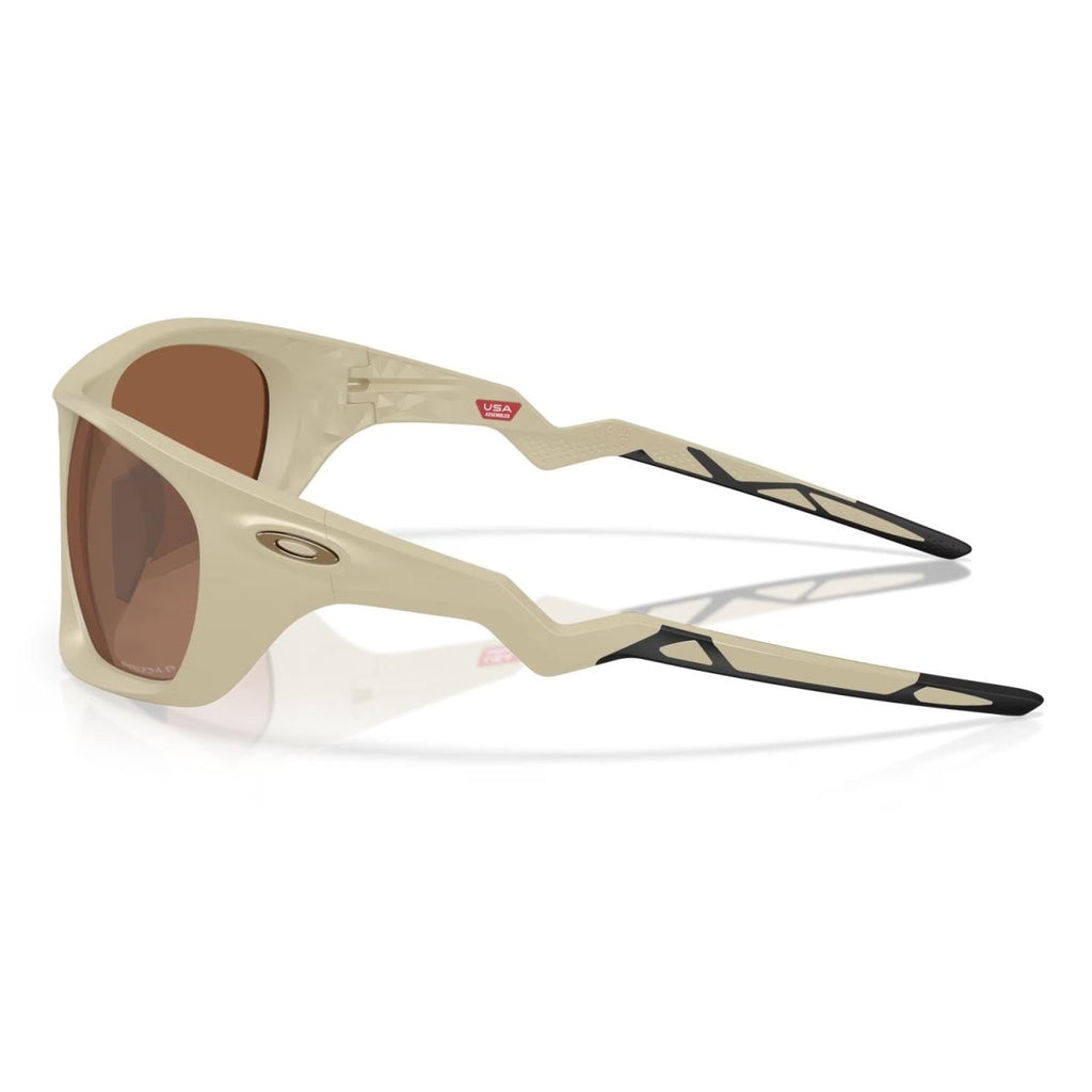 Oakley Lateralis Sunglasses Matte Sand/Tungsten Polarized - Pacific Boarder