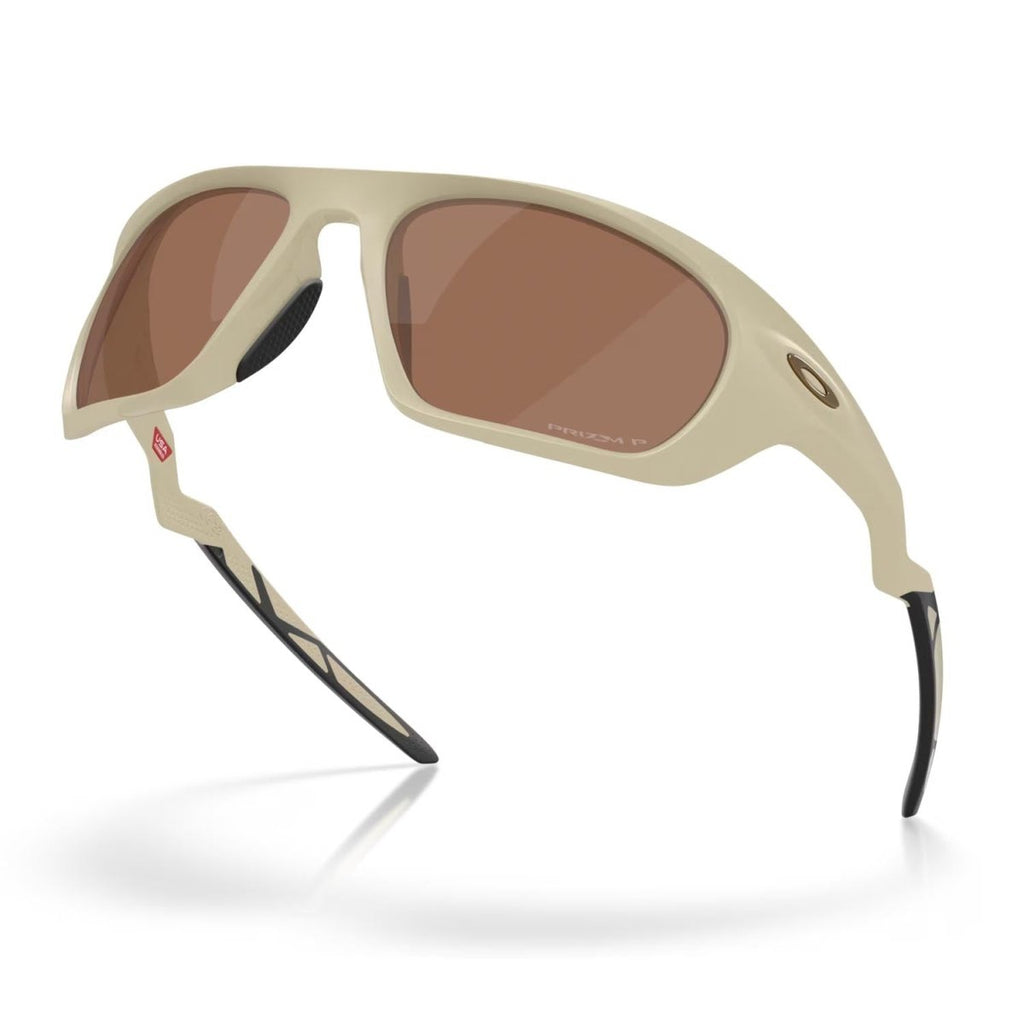 Oakley Lateralis Sunglasses Matte Sand/Tungsten Polarized - Pacific Boarder