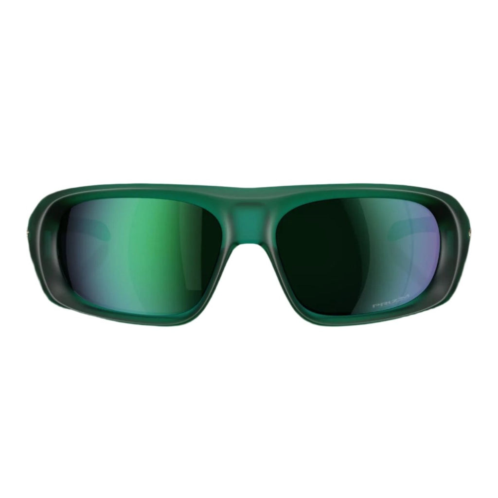 Oakley Belleville Sunglasses Matte Transparent Viridian/Prizm Jade - Pacific Boarder