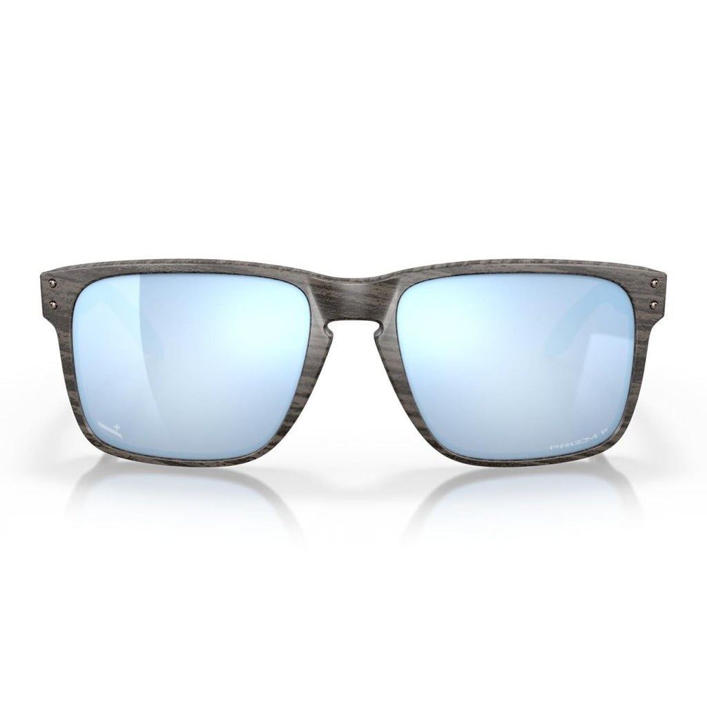 Oakley Holbrook Xl Sunglasses Woodgrain/Prizm Deep Water Polarized - Pacific Boarder