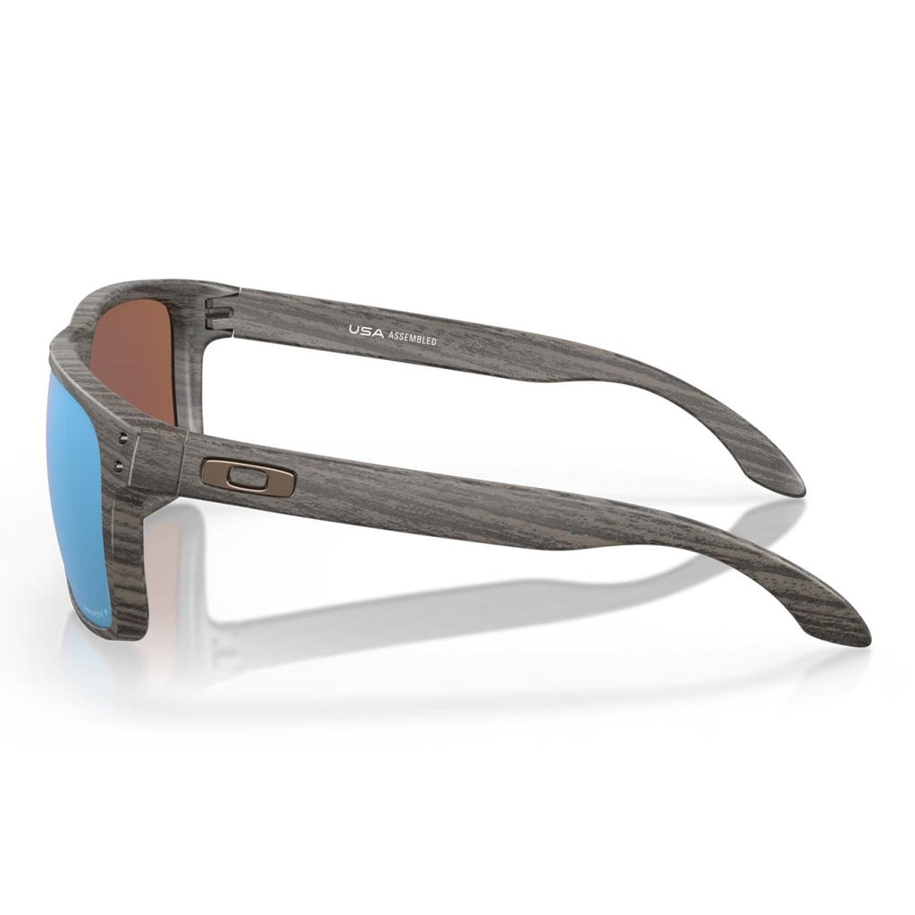 Oakley Holbrook Xl Sunglasses Woodgrain/Prizm Deep Water Polarized - Pacific Boarder